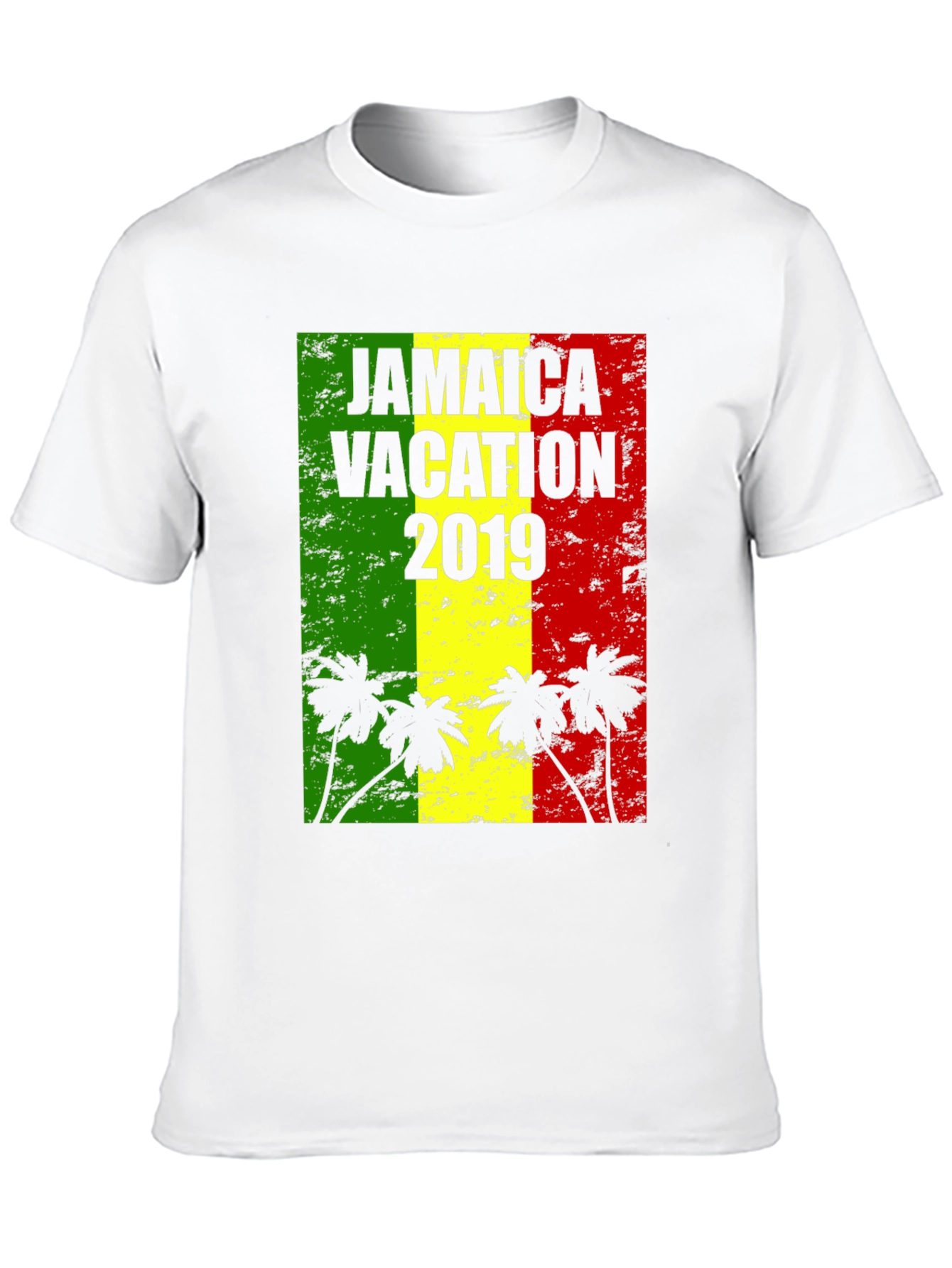 Jamaica Vacation 2019 Black T-Shirt - 10