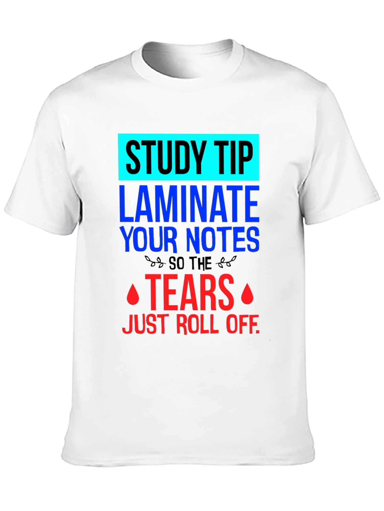 Black Study Tip T-Shirt view 10