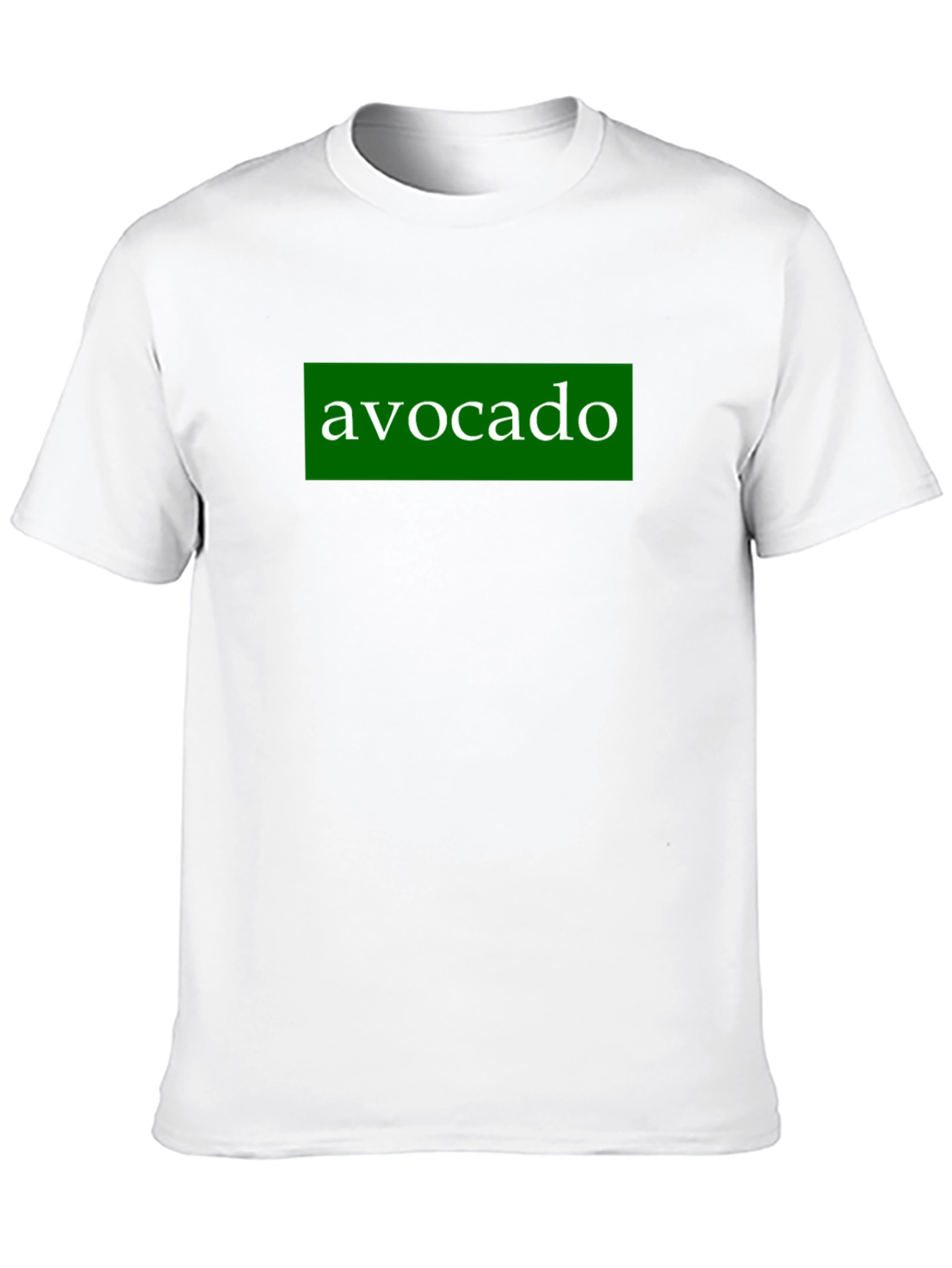 Black Avocado Graphic T-Shirt - Black Cotton Tee view 10