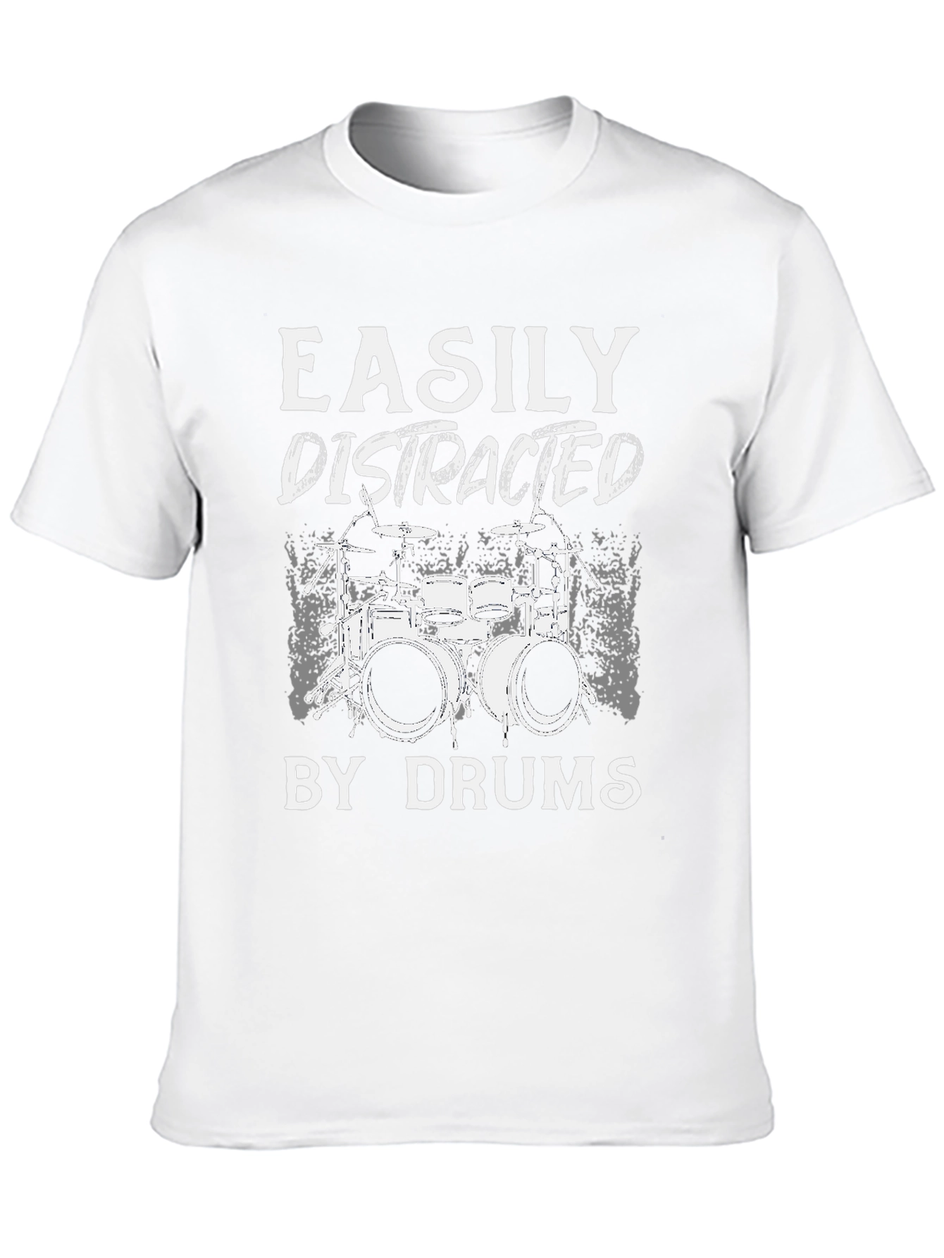 Easily Distracted by Drums T-Shirt - 10