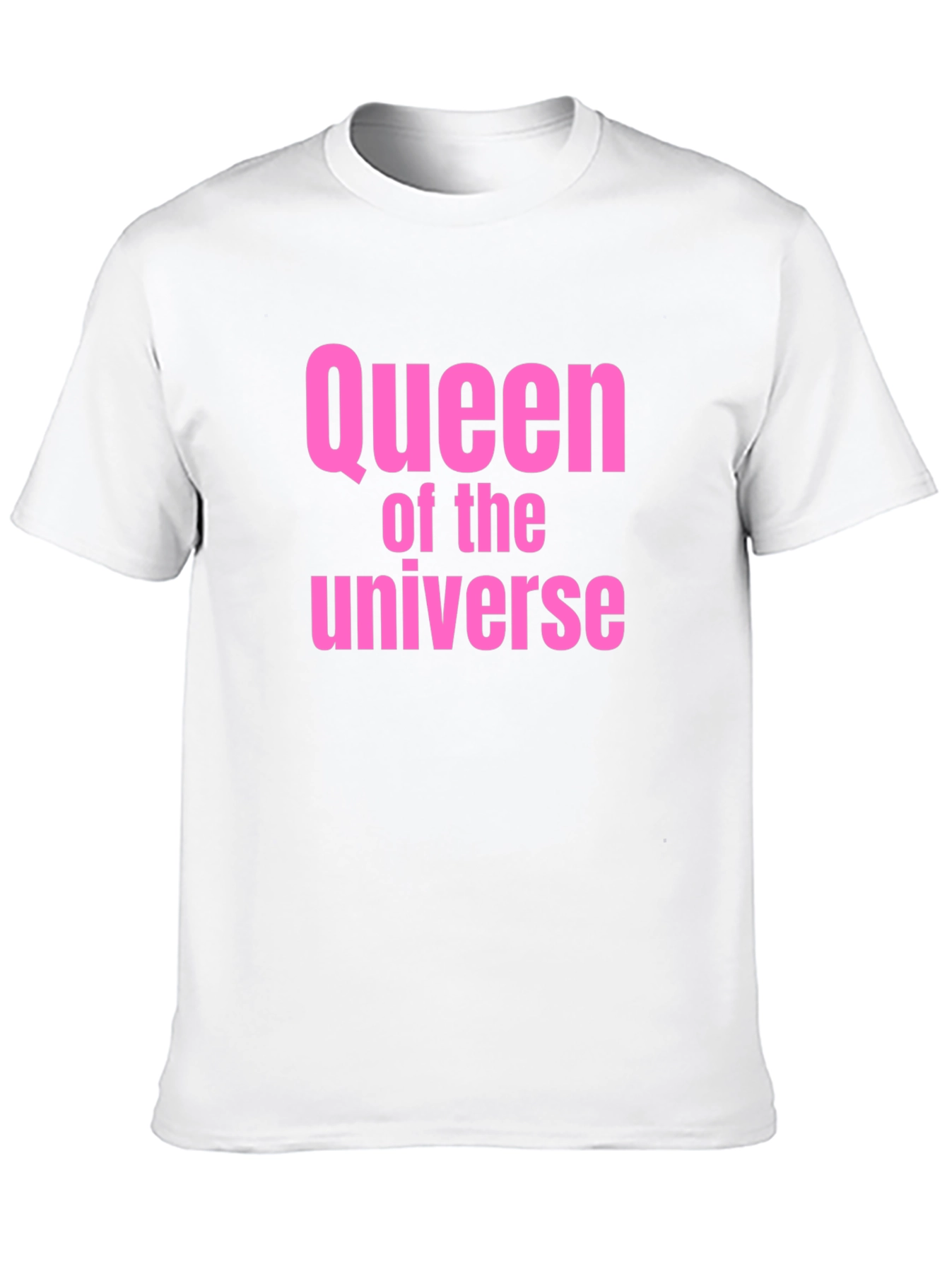 Black Queen of the Universe T-Shirt - Pink Graphic Tee view 10