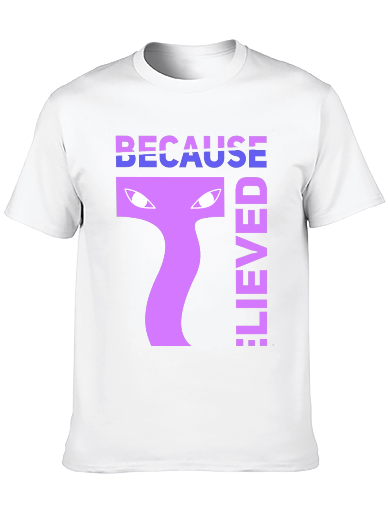 Black Because I Lied Funny Novelty T-Shirt view 10