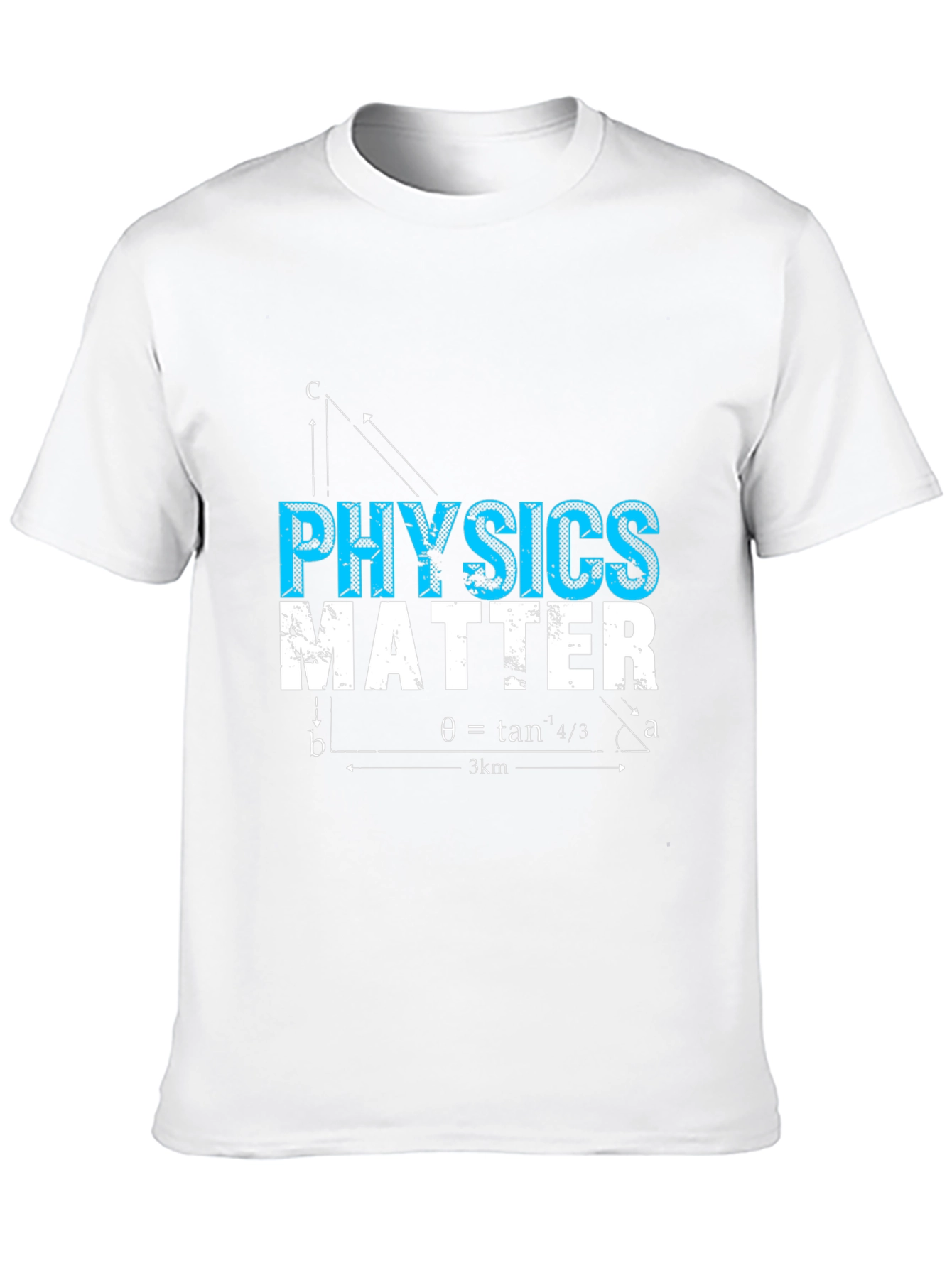 Black Physics Matter Graphic T-Shirt - Science Tee view 10