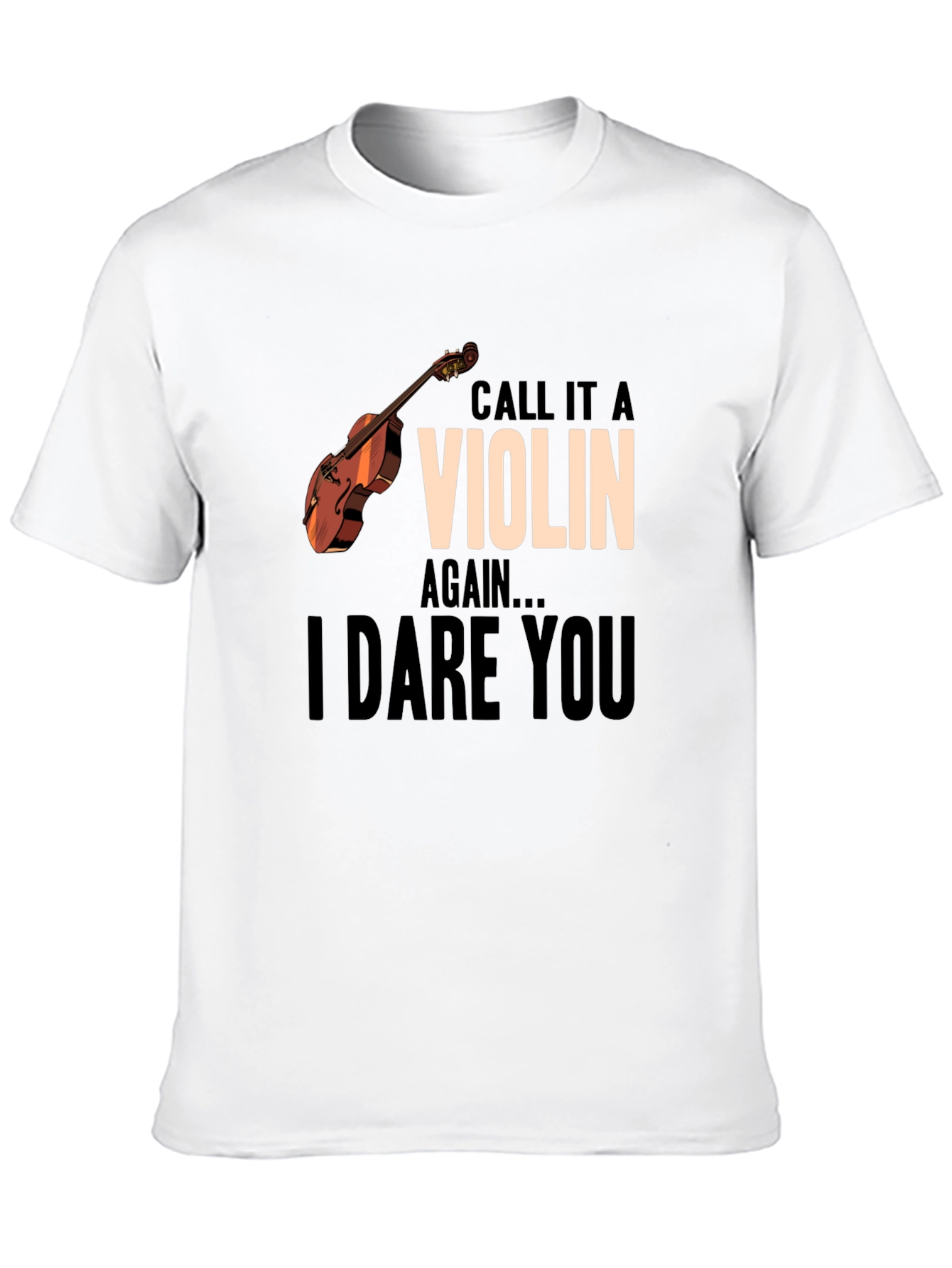Black Call It A Violin Again Funny Music T-Shirt view 10