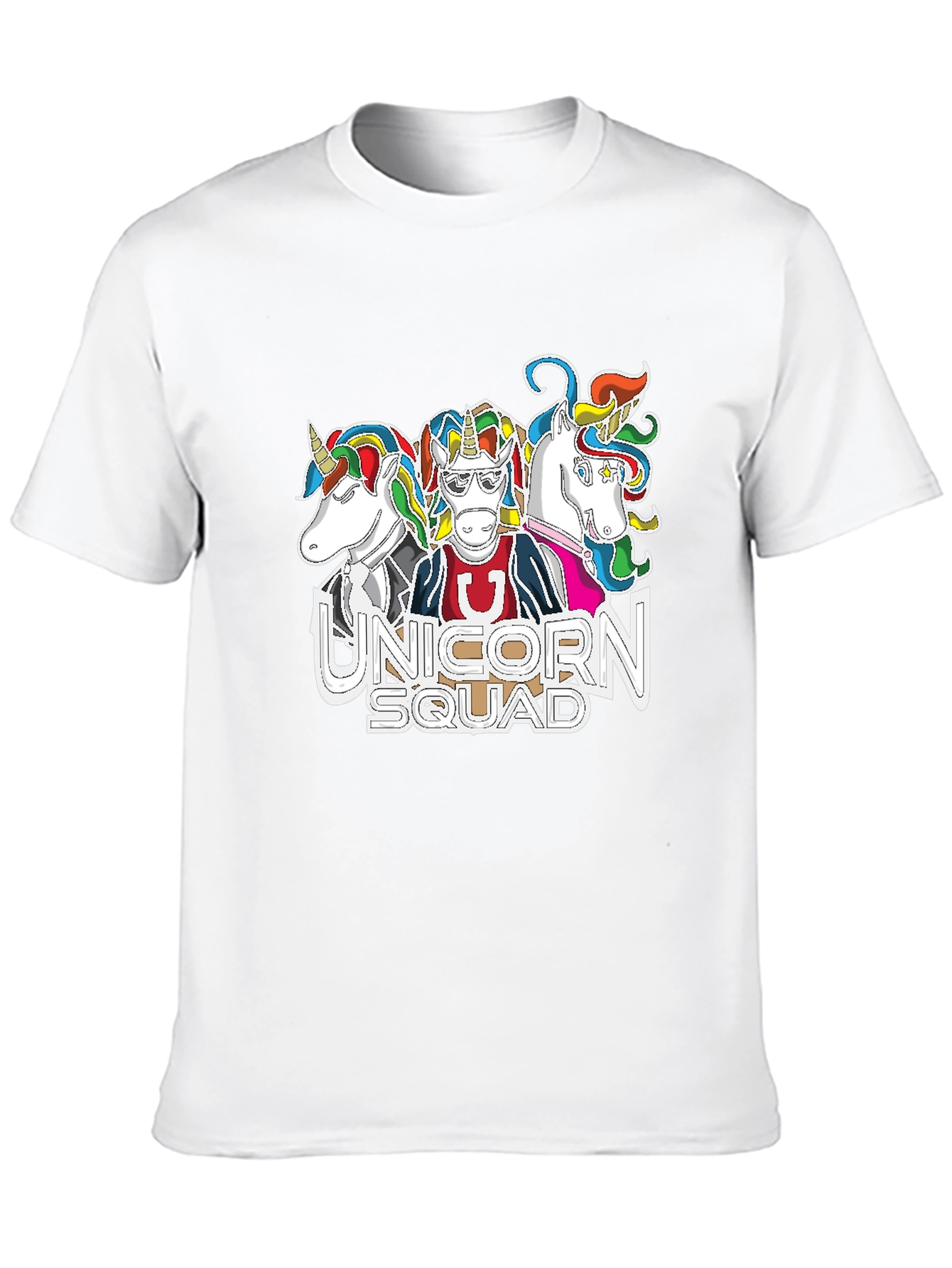 Black Unicorn Squad Graphic T-Shirt view 10