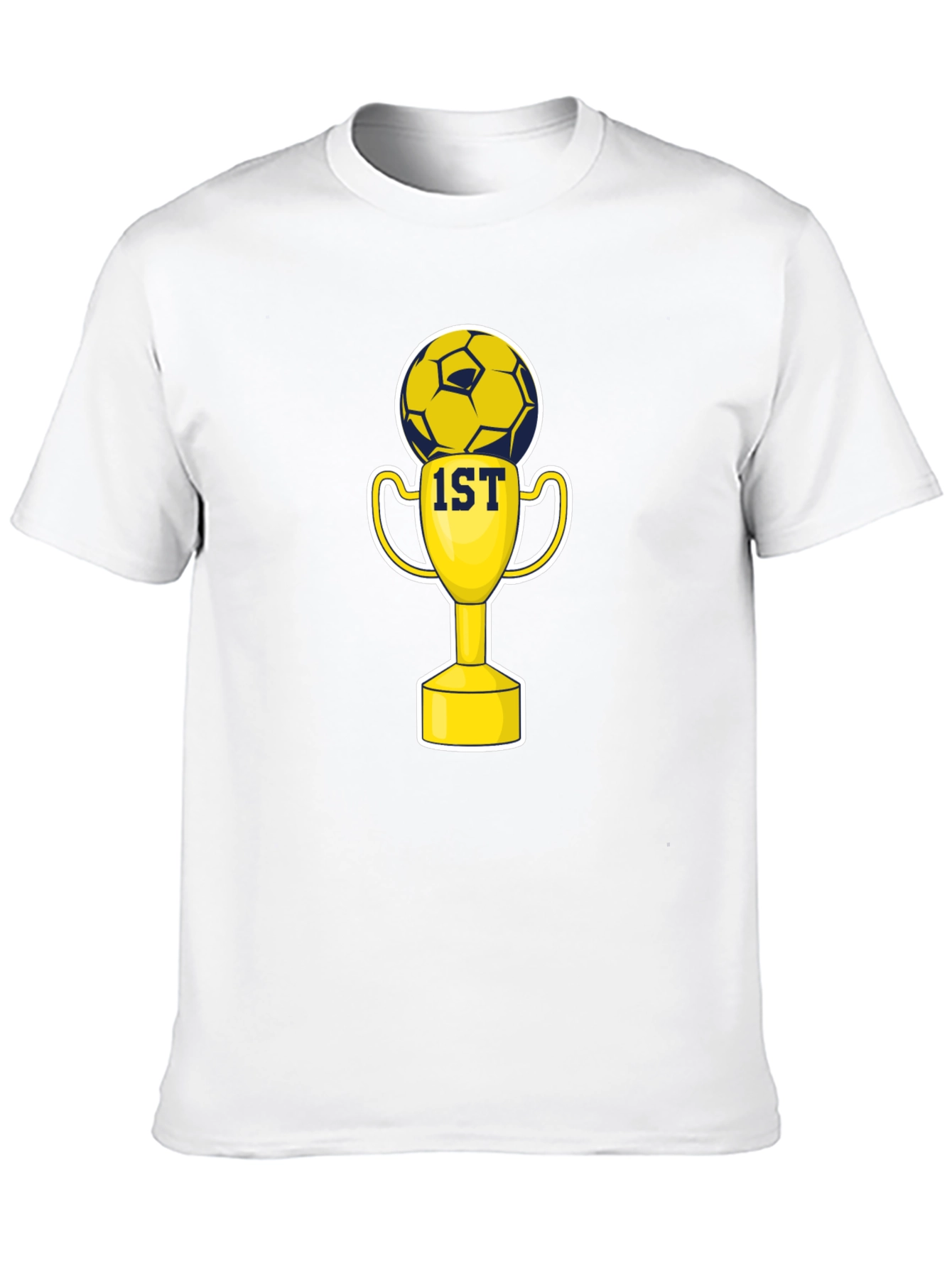 Soccer Champion T-Shirt - 1st Place Trophy Design - 10