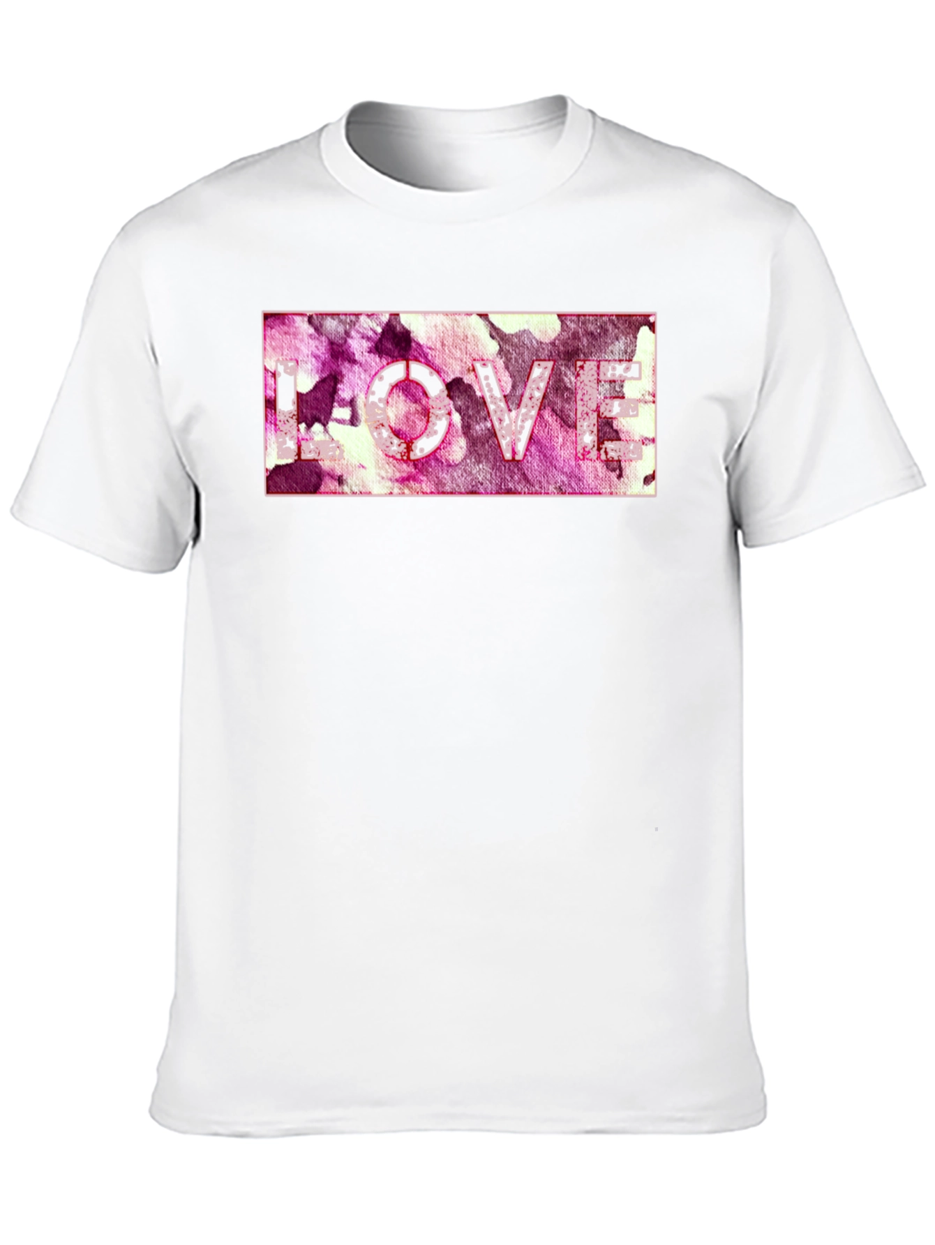Black Love T-Shirt - Abstract Print view 10