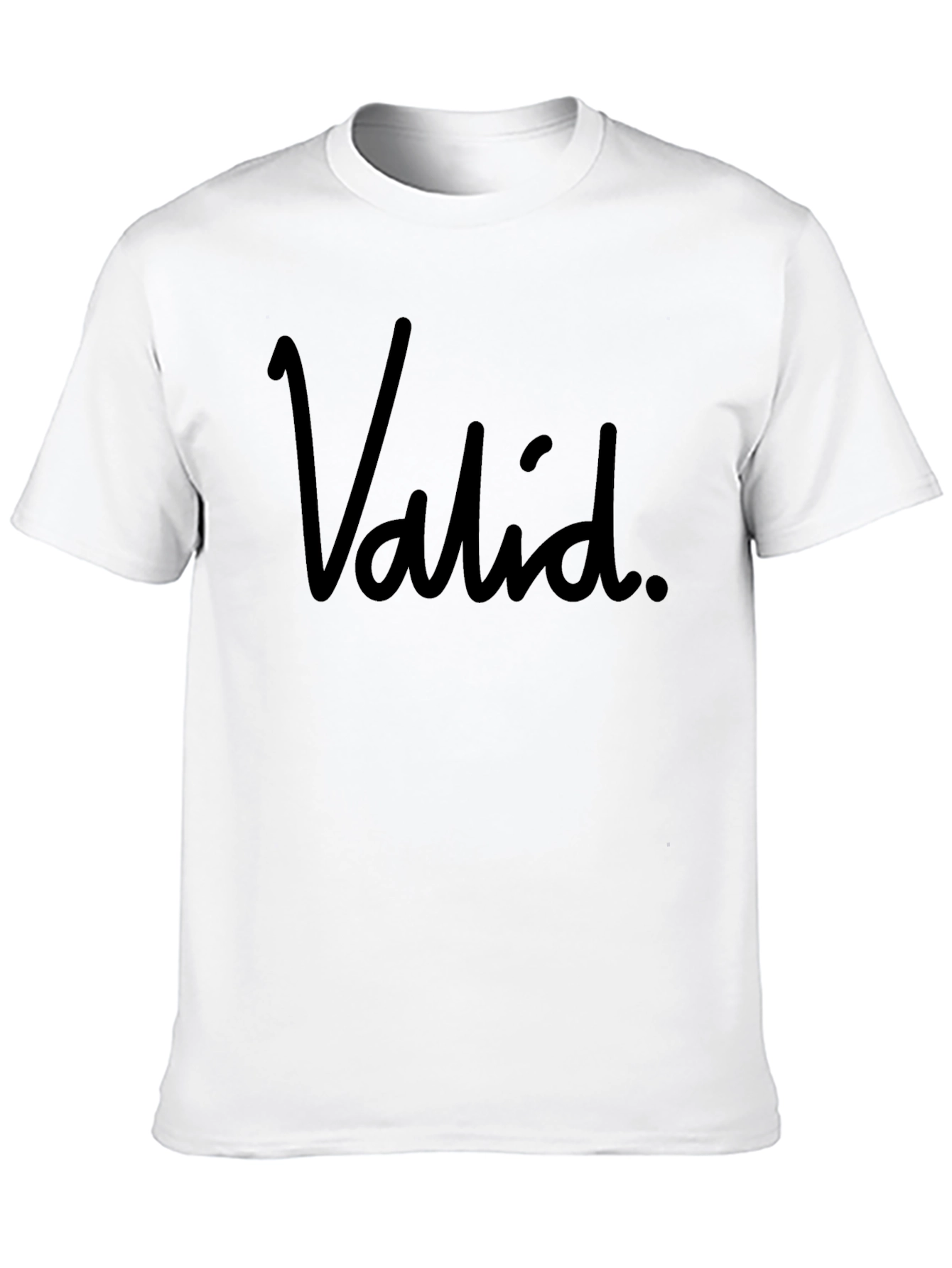 Black Valid Black Graphic T-Shirt - Stylish & Comfortable view 10