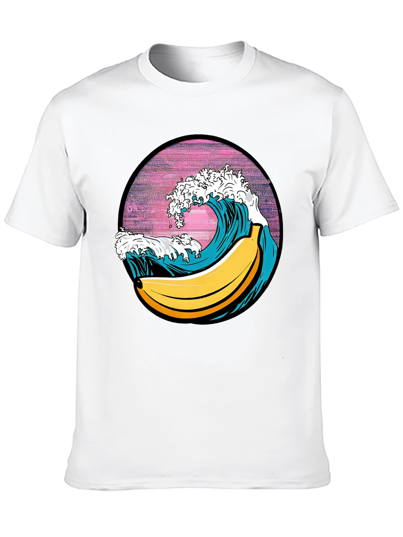 Black Banana Wave Graphic Tee - Surf's Up! view 10
