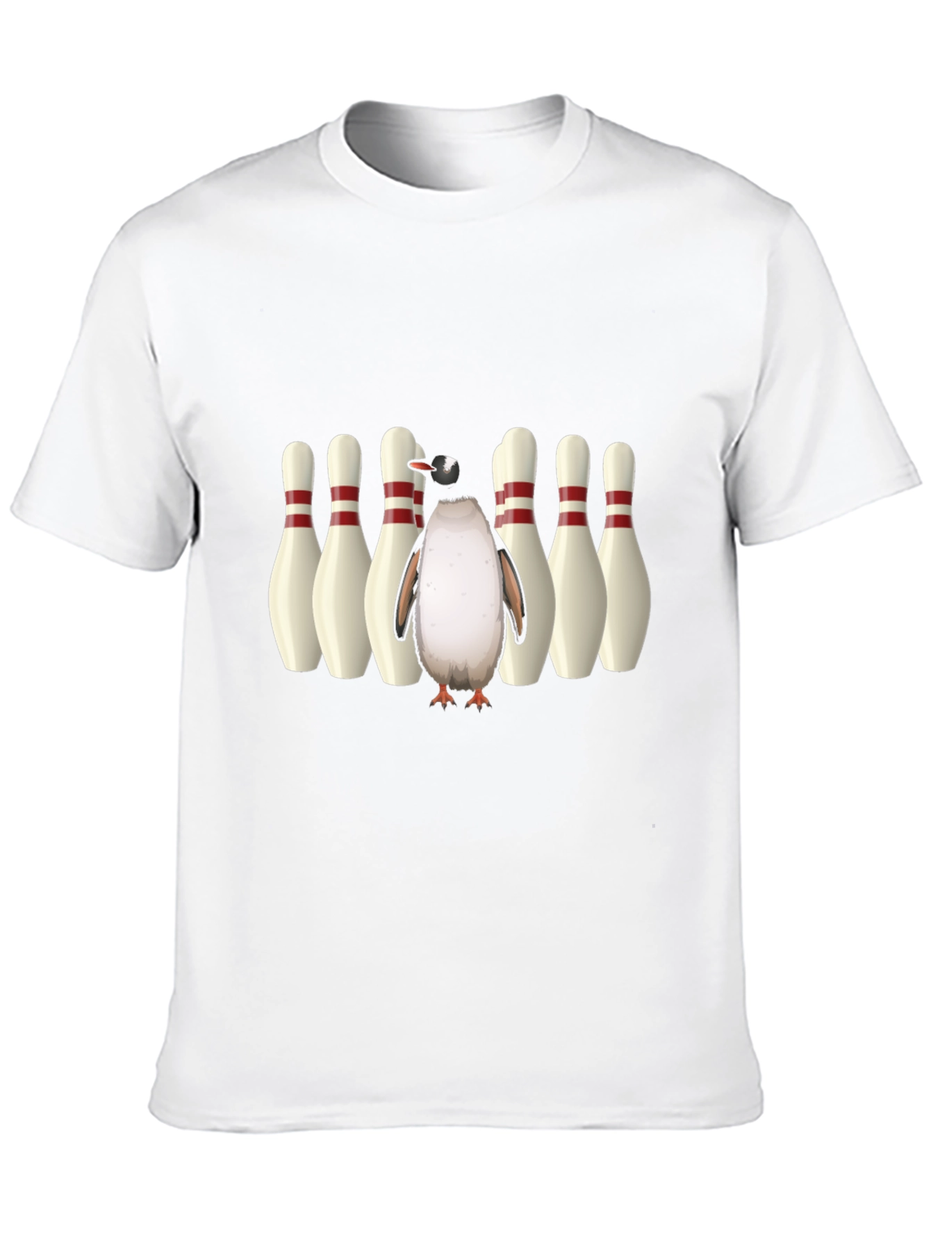 Black Penguin Bowling Strike T-Shirt view 10