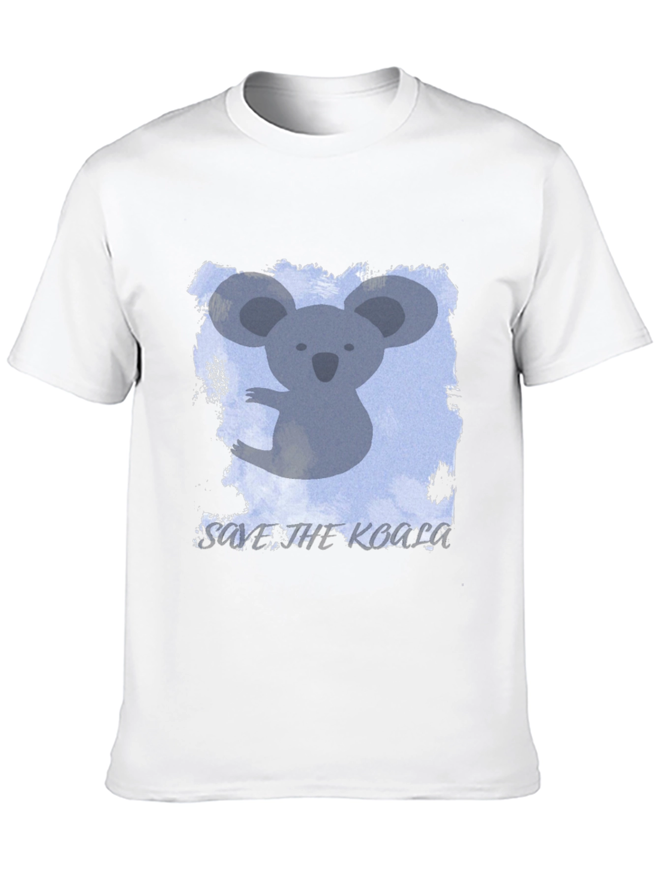 Black Save the Koala Graphic Tee - Black Crew Neck T-Shirt view 10