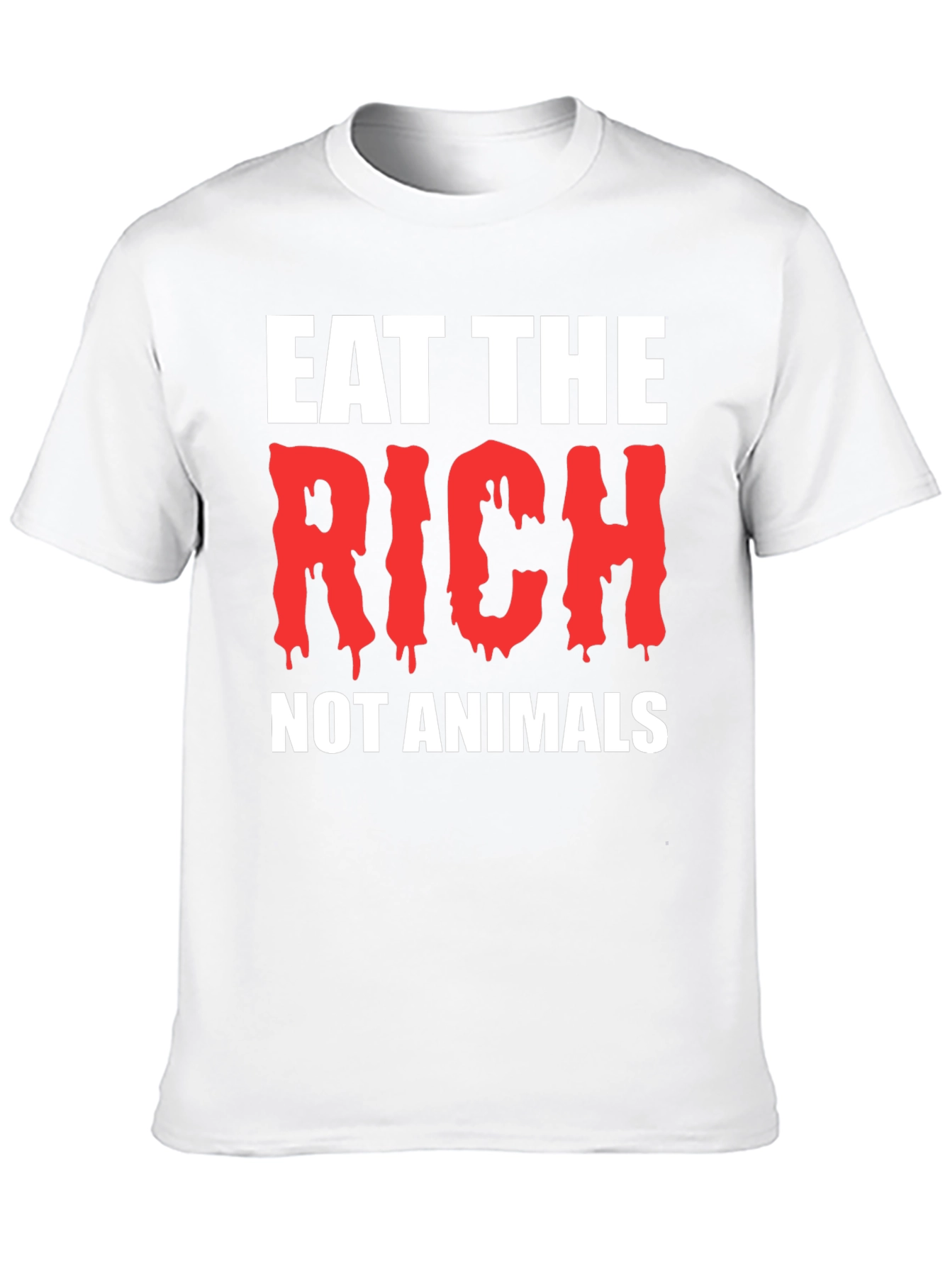 Black Eat The Rich Black T-Shirt view 10