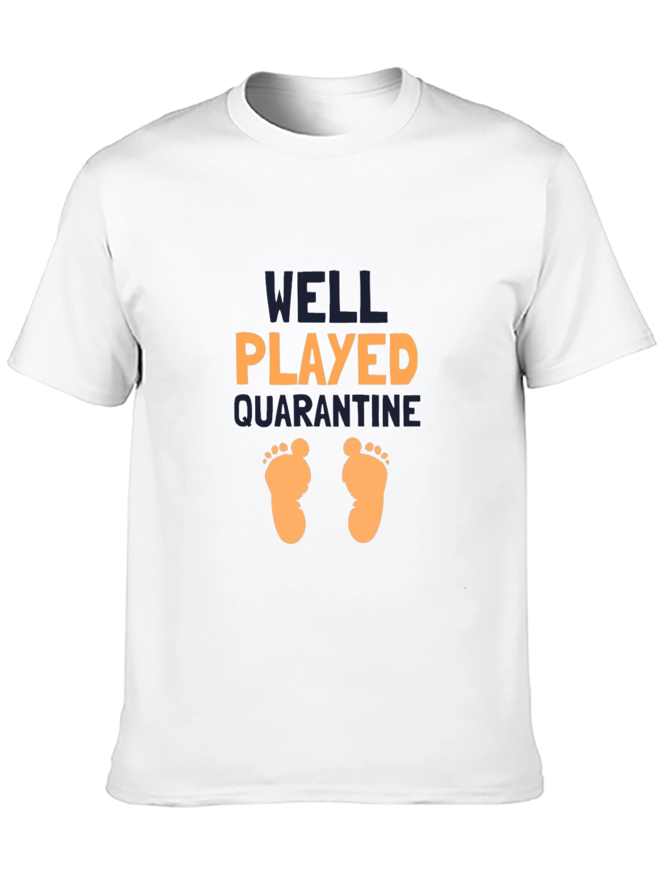 Black Well Played Quarantine Graphic T-Shirt view 10