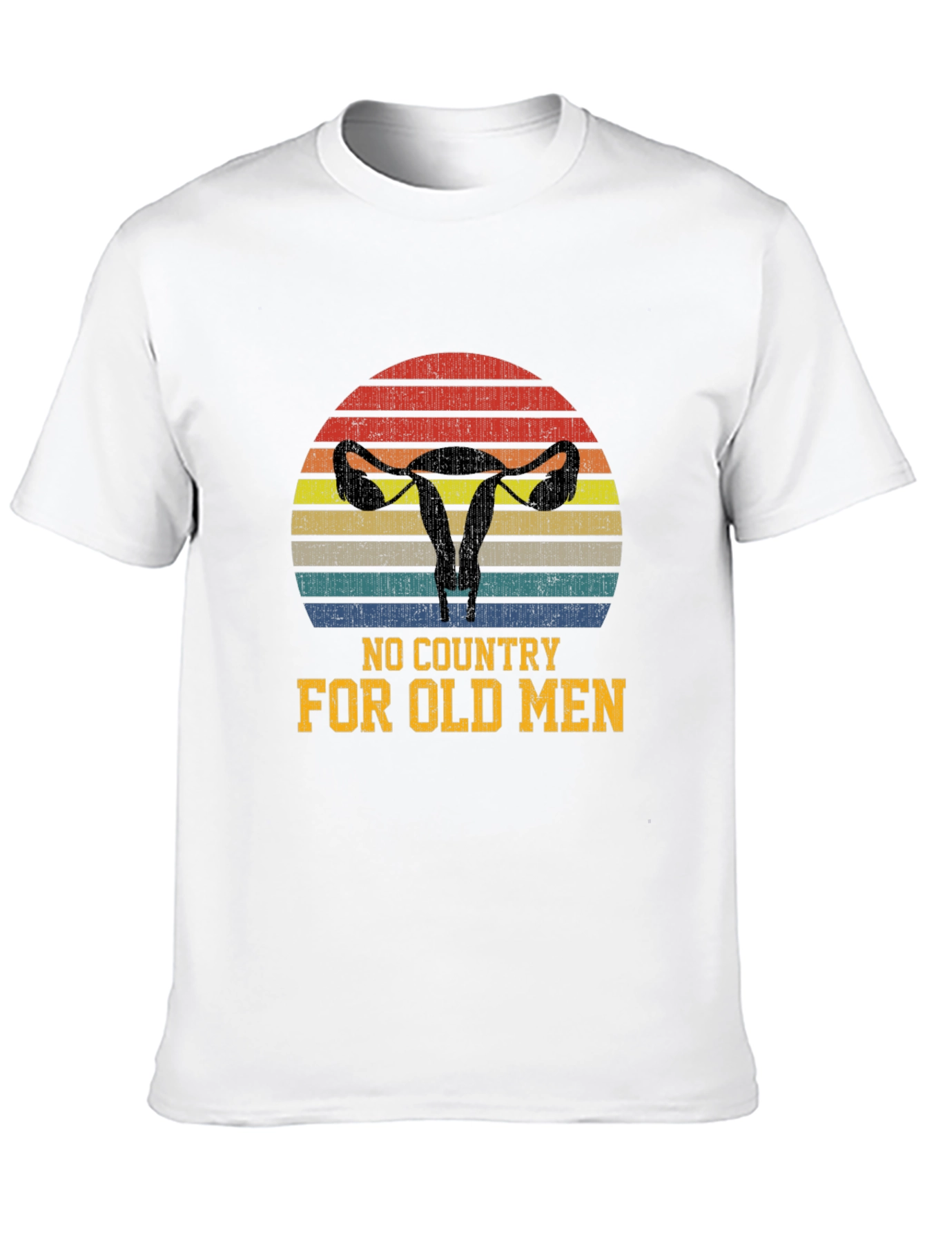 Black No Country for Old Men Graphic Tee view 10