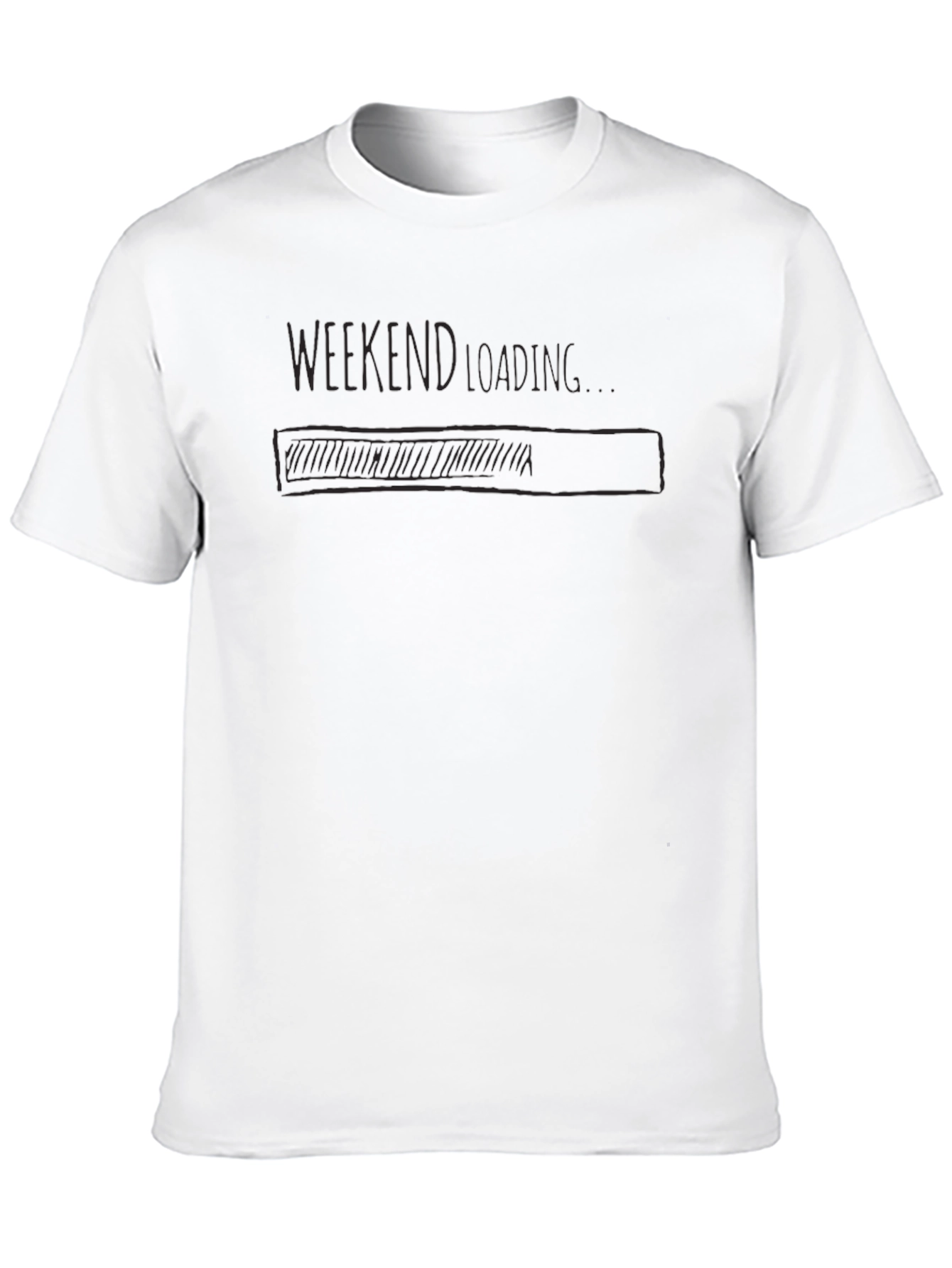 Black Weekend Loading Graphic T-Shirt view 10