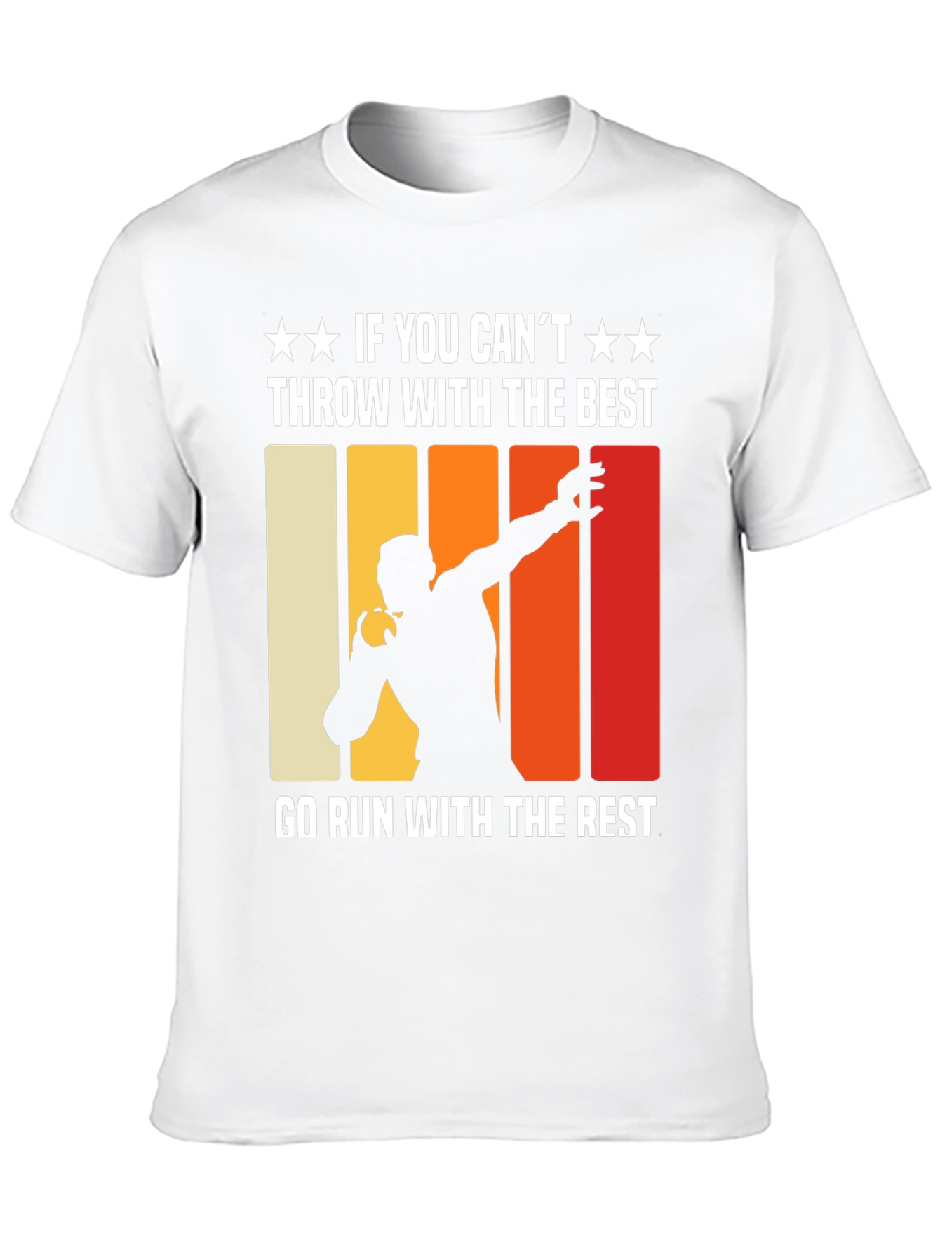 Black Shot Put Thrower T-Shirt: If You Can't Throw With the Best view 10