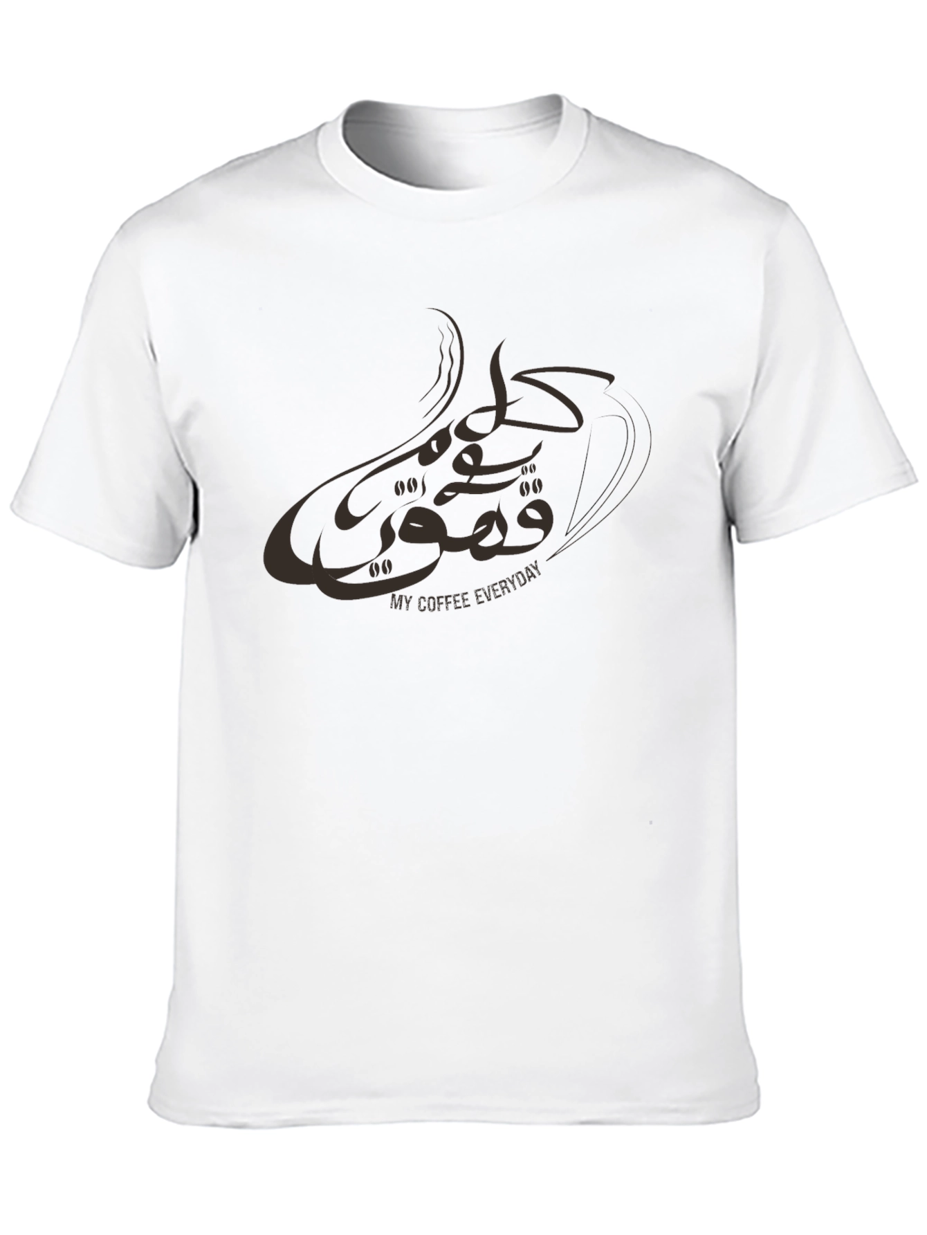 Black Coffee Everyday Graphic T-Shirt view 10