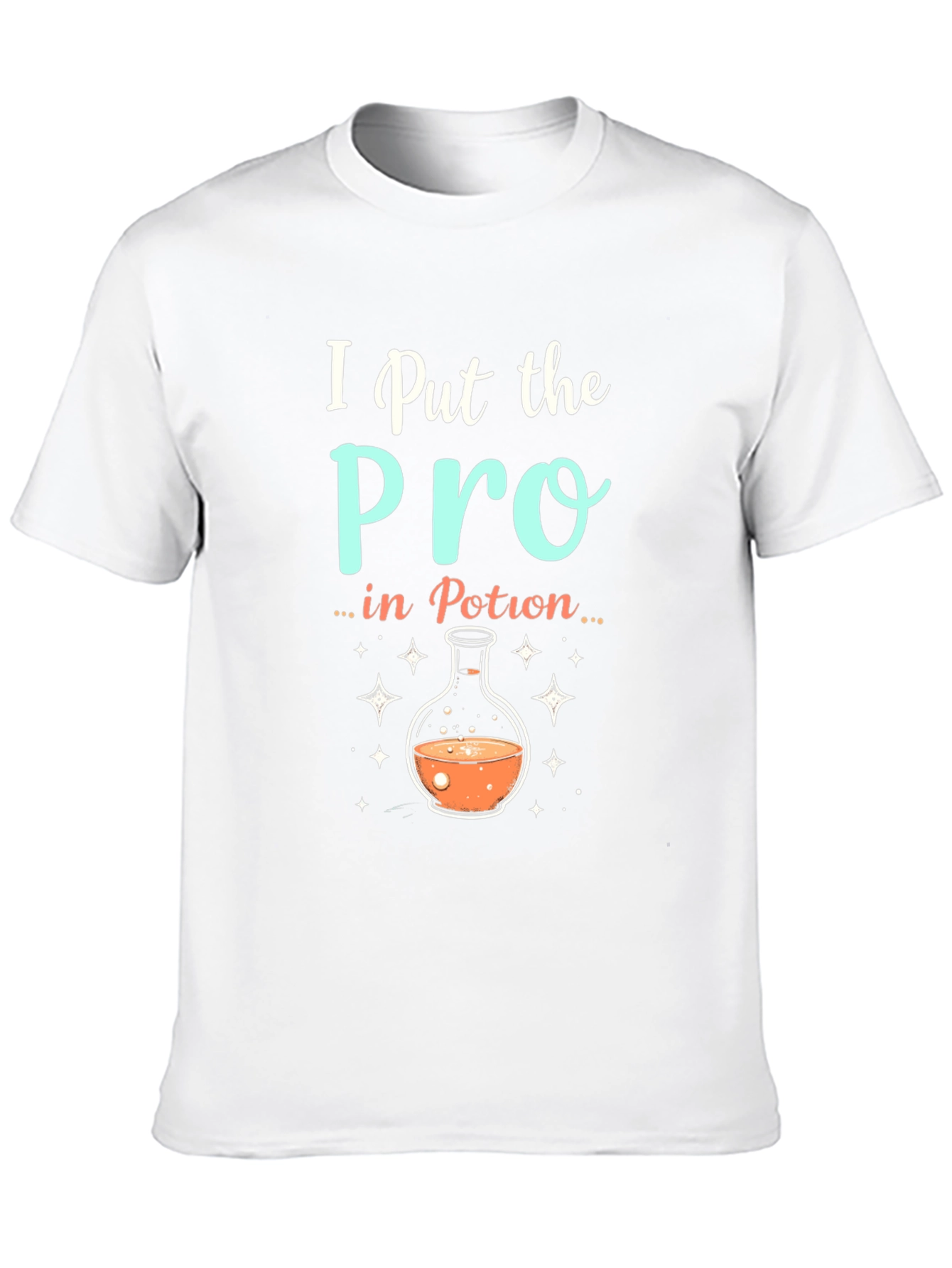 Black I Put the Pro in Potion Black T-Shirt view 10