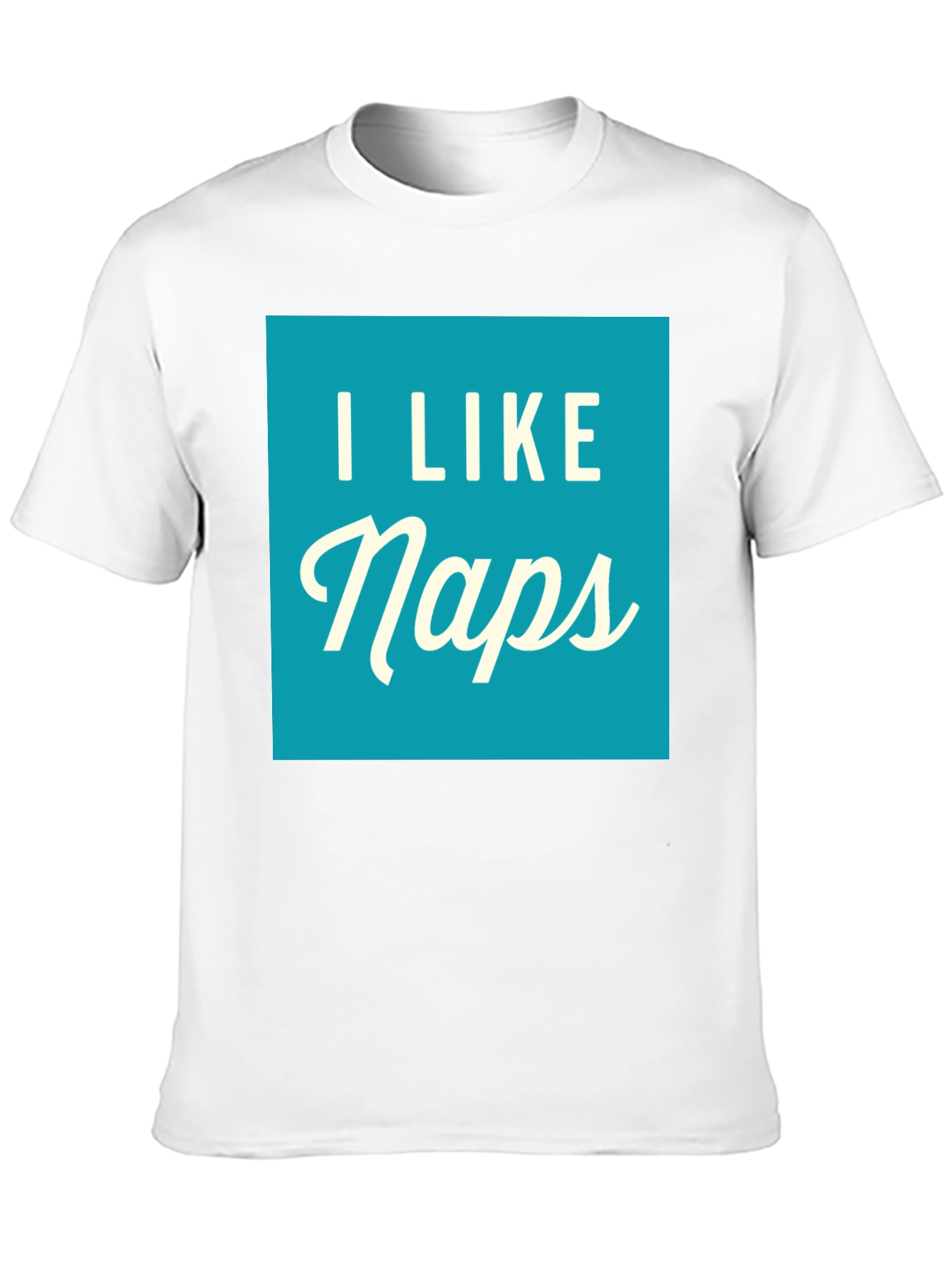 Black I Like Naps Graphic Tee - Comfortable Black T-Shirt view 10