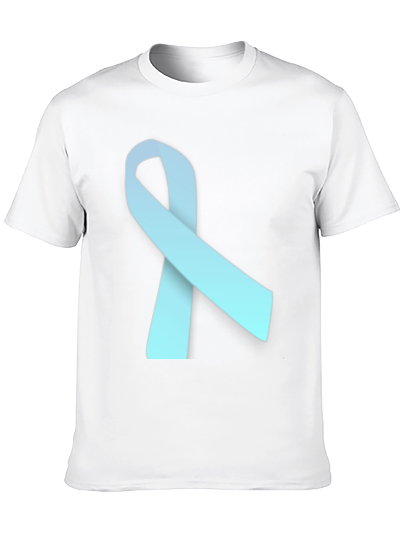 Black Awareness Ribbon T-Shirt - Soft Cotton Blend view 10