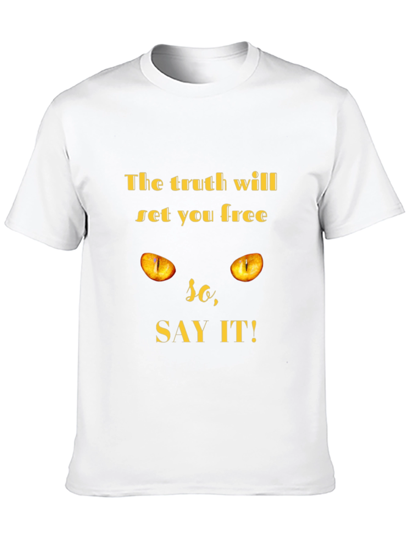 Black Truth Will Set You Free Cat Eye T-Shirt view 10