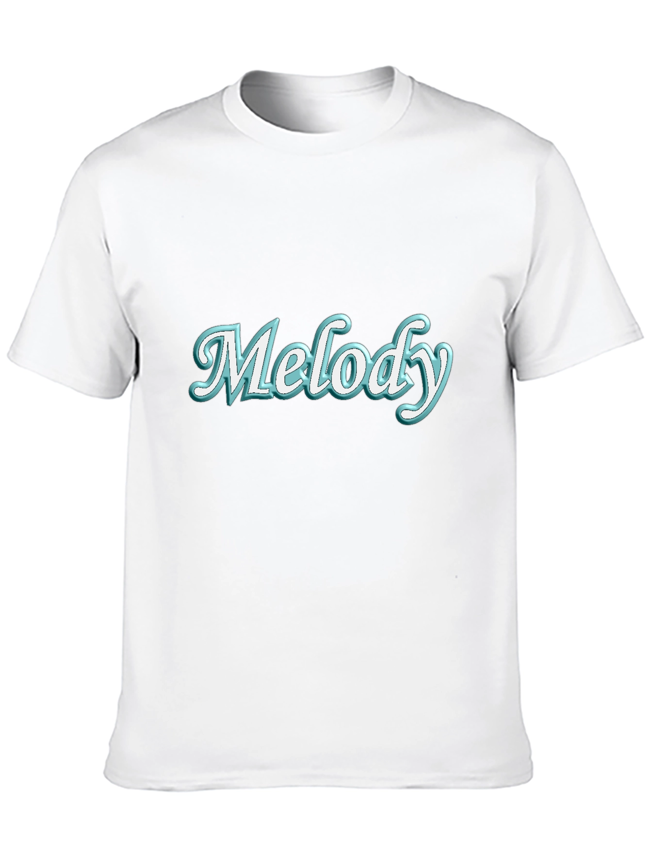Black Melody Graphic Tee - Trendy Black T-Shirt view 10