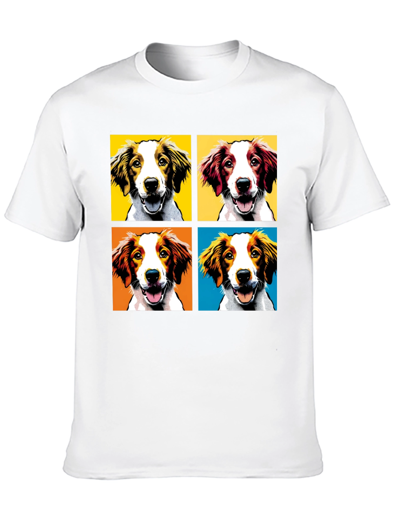 Black Pop Art Dog Breed T-Shirt - Unique Graphic Tee view 10