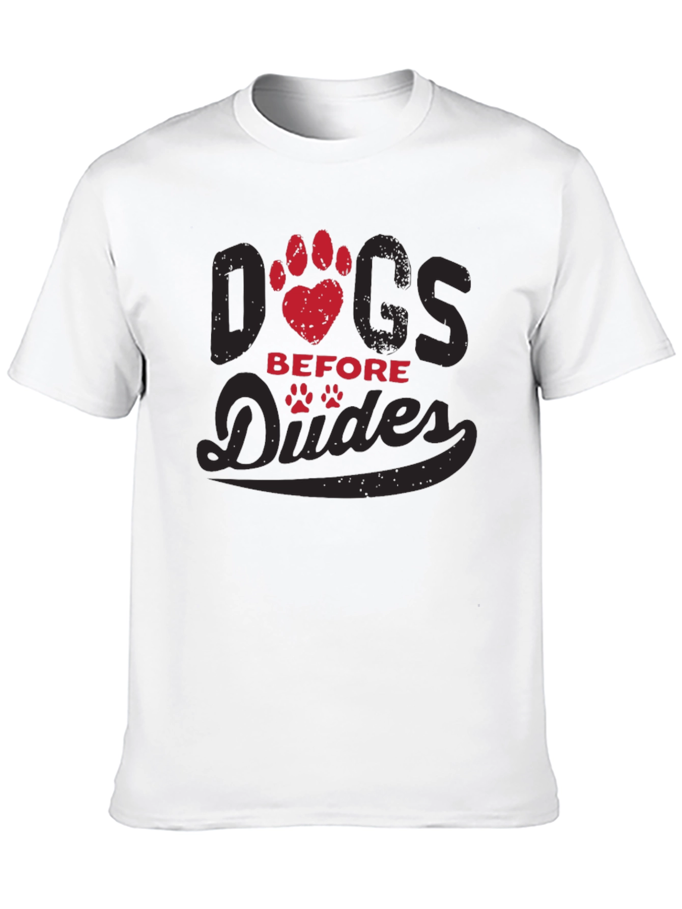 Black Dogs Before Dudes Graphic T-Shirt view 10