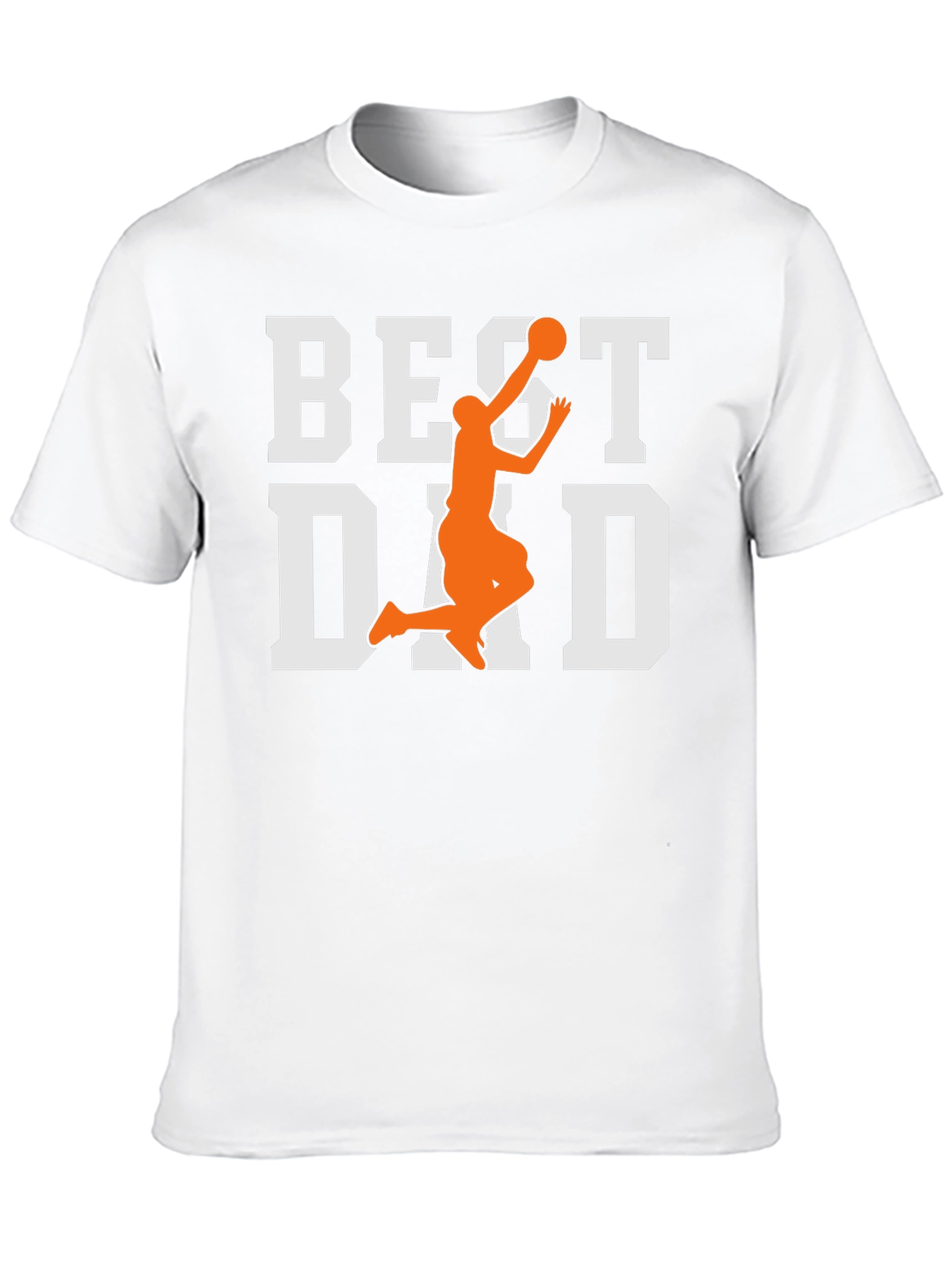 Black Best Dad Basketball Graphic Tee view 10