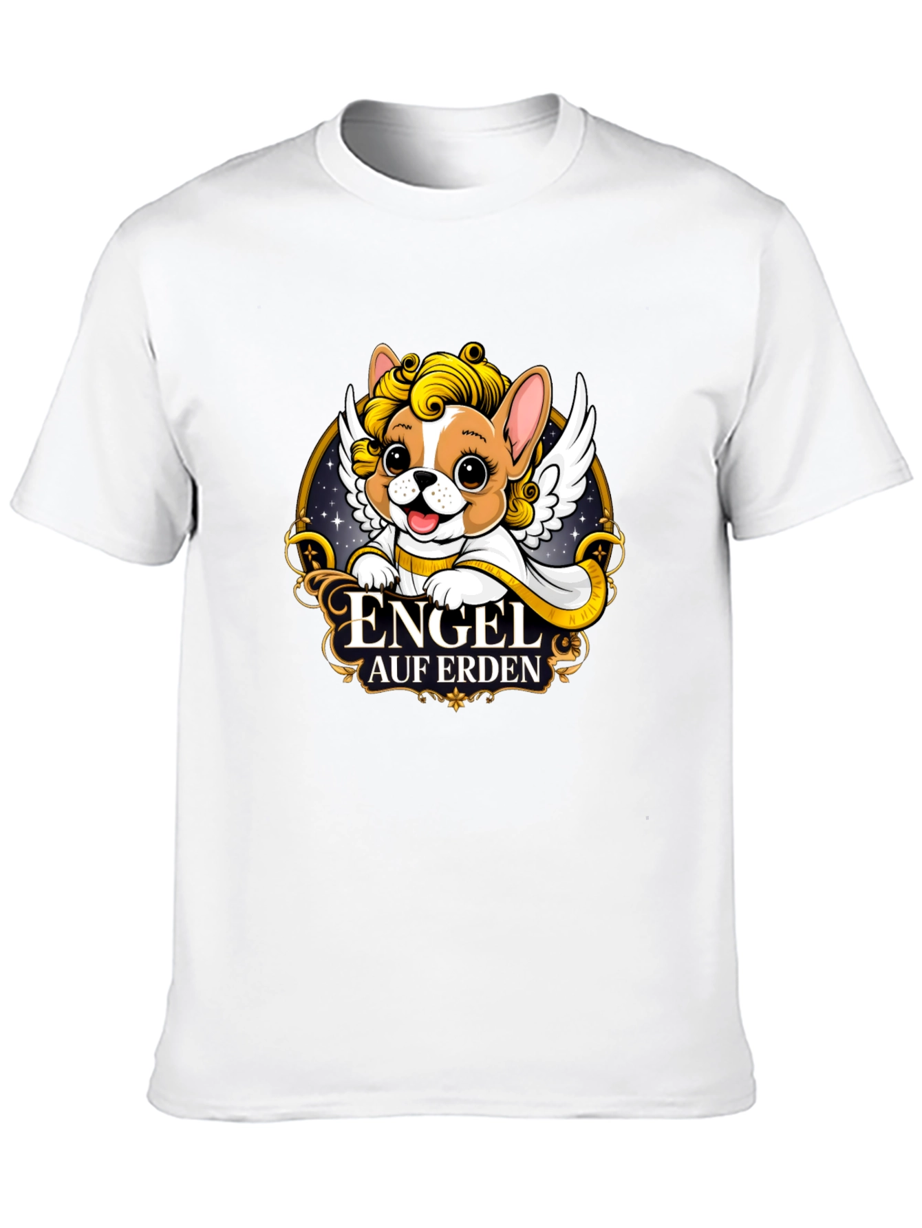 Angel Dog T-Shirt - Cute Pet Lover Tee - 10