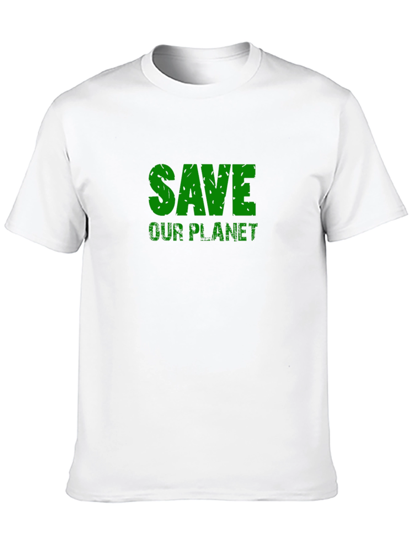 Black Save Our Planet - Eco-Friendly Graphic T-Shirt view 10