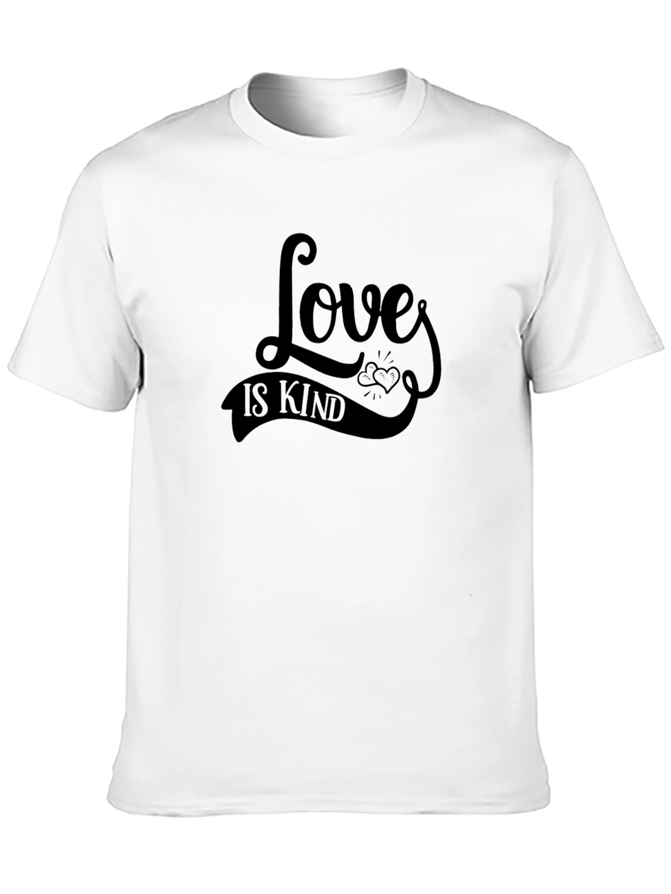 Black Love Is Kind Black T-Shirt view 10