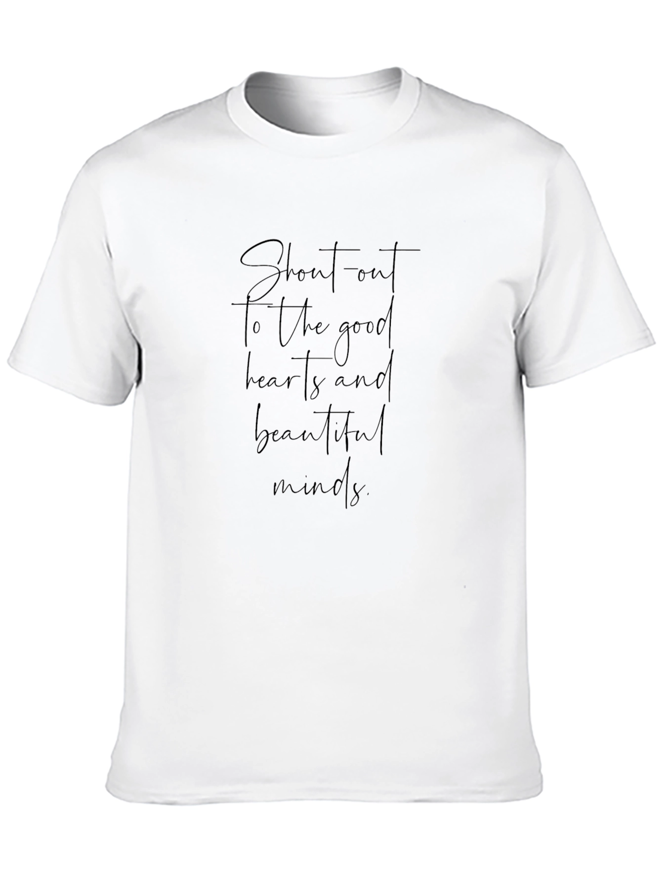 Black Inspirational Good Hearts T-Shirt view 10
