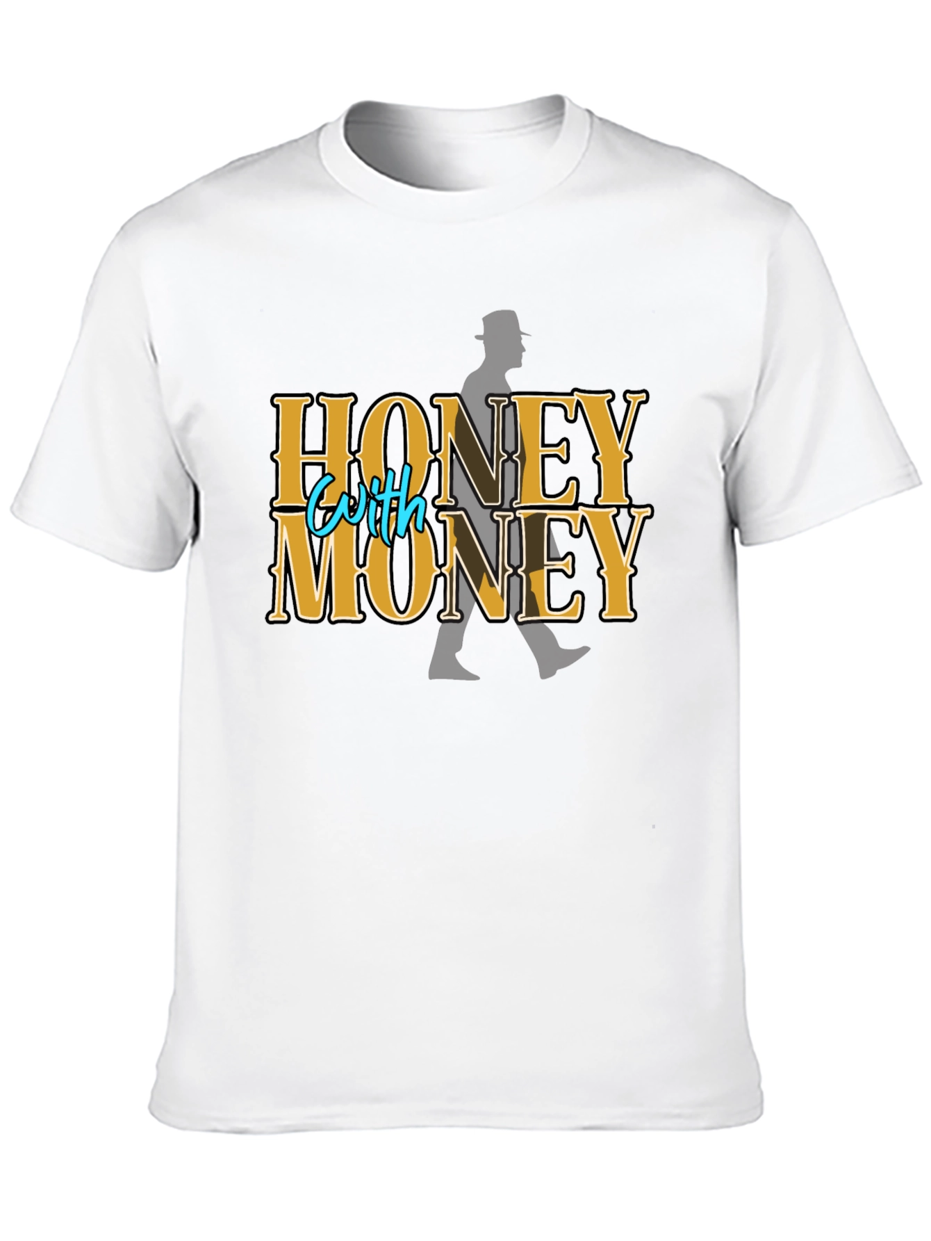 Black Honey with Money Graphic T-Shirt view 10