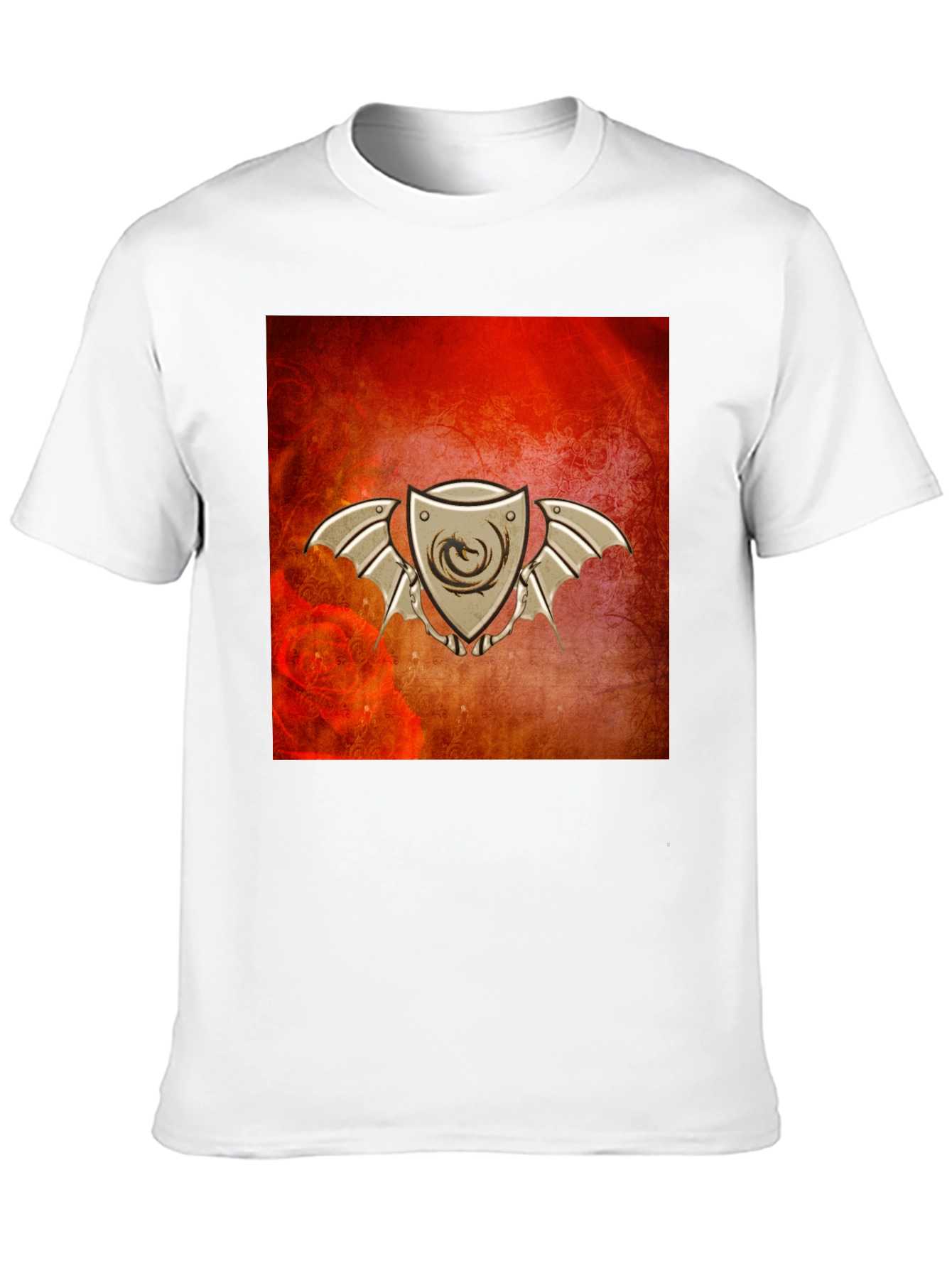 Black Dragon Shield Graphic T-Shirt view 10