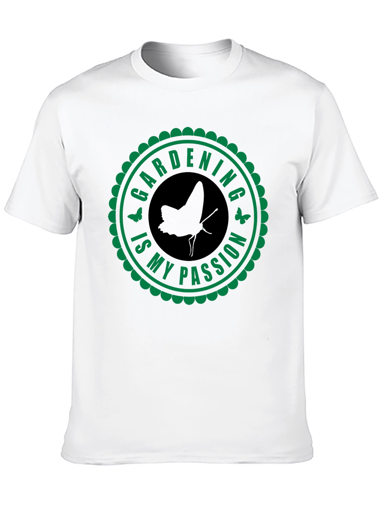 Black Gardening is My Passion Graphic T-Shirt view 10