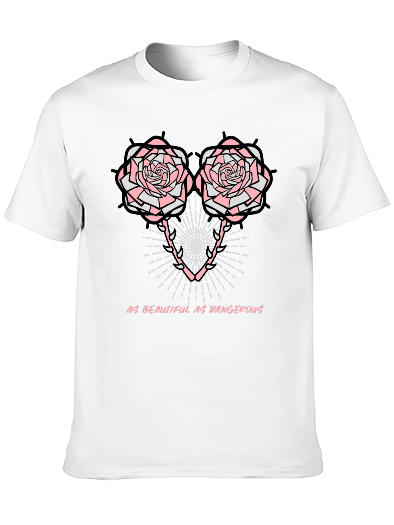 Black As Beautiful As Dangerous T-Shirt view 10