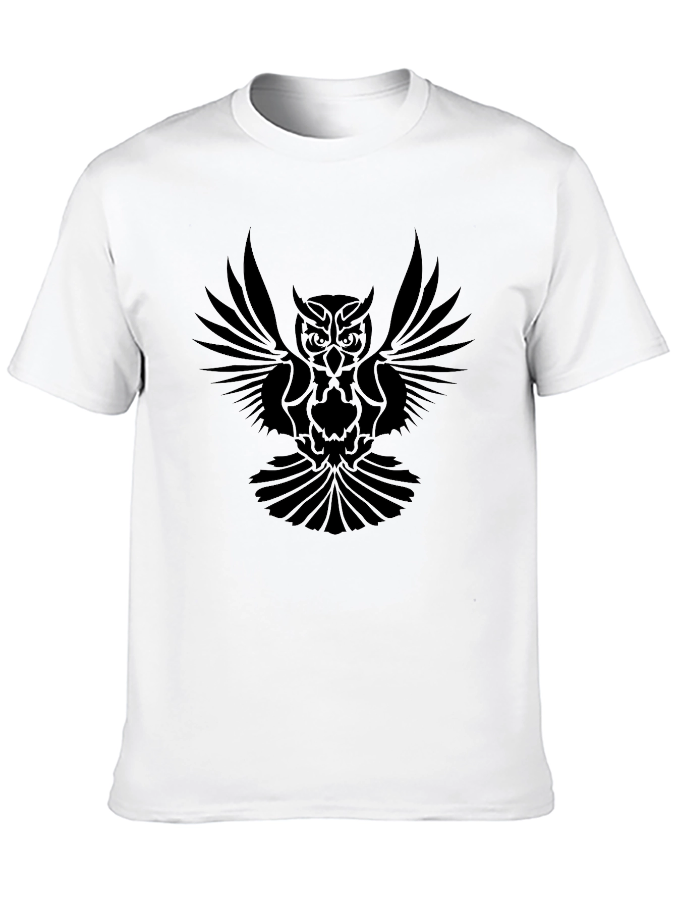 Black Black Owl Graphic Tee - Men's Fashion view 10