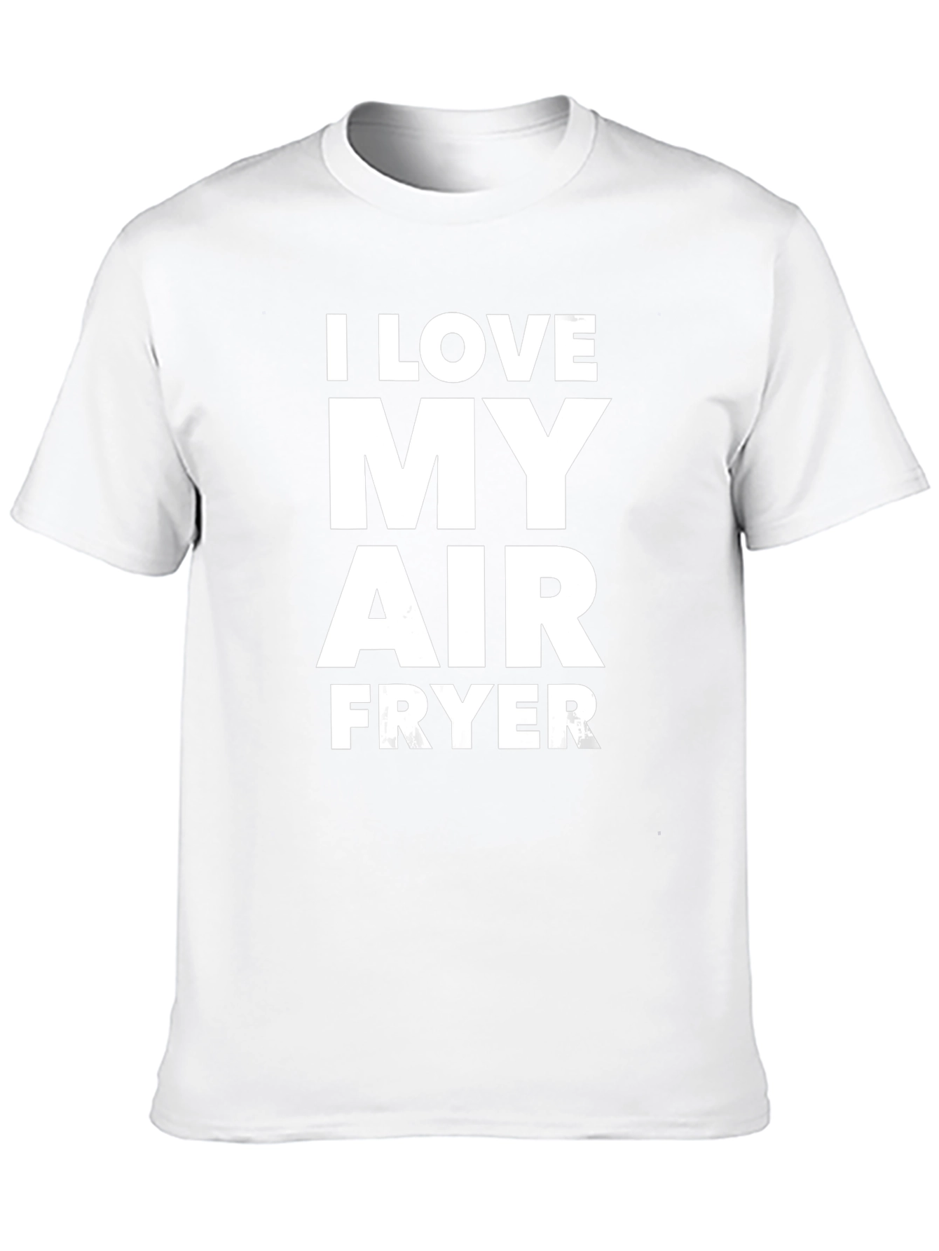 I Love My Air Fryer Black T-Shirt - 10