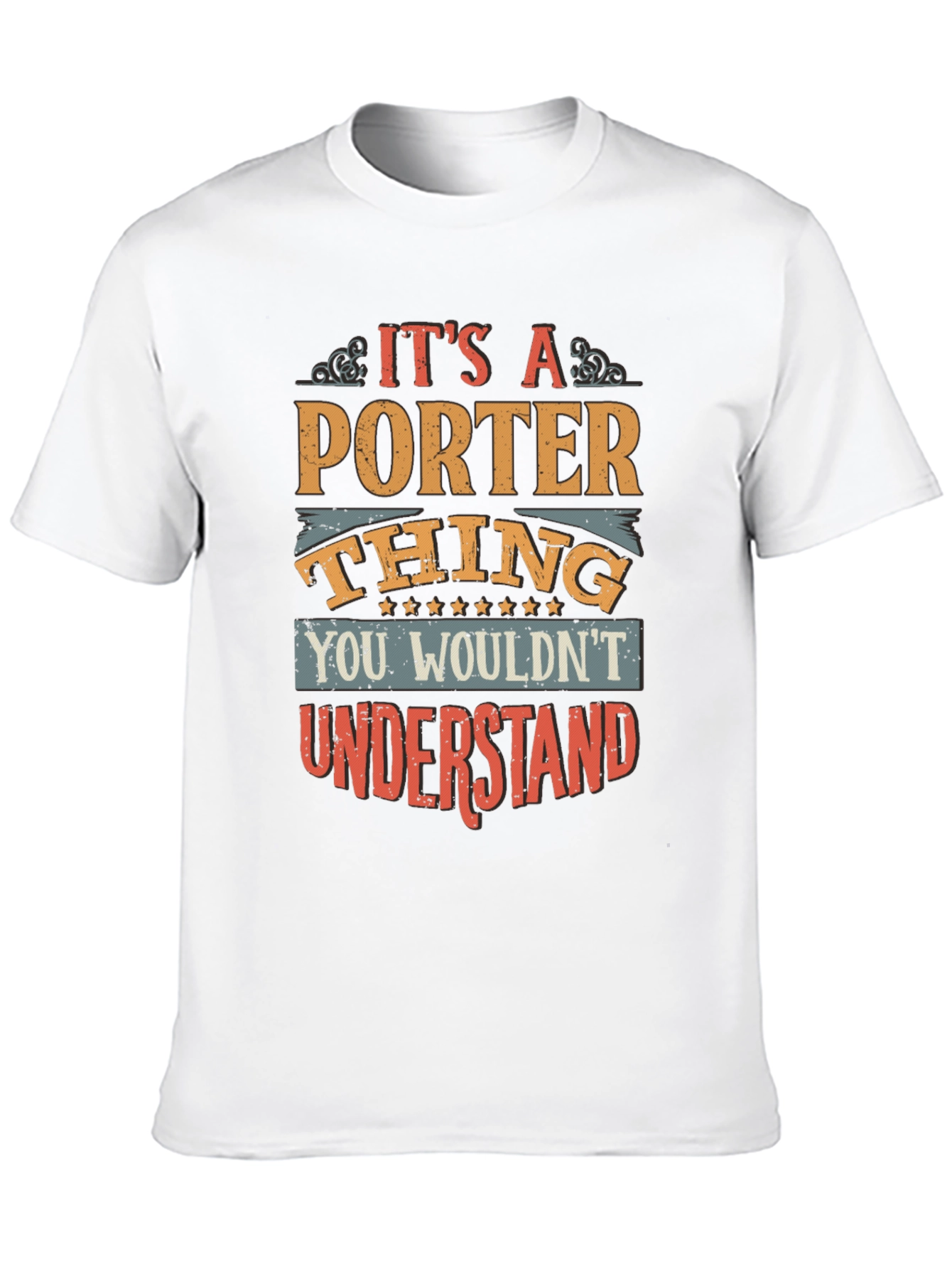 Black It's A Porter Thing - Graphic T-Shirt view 10