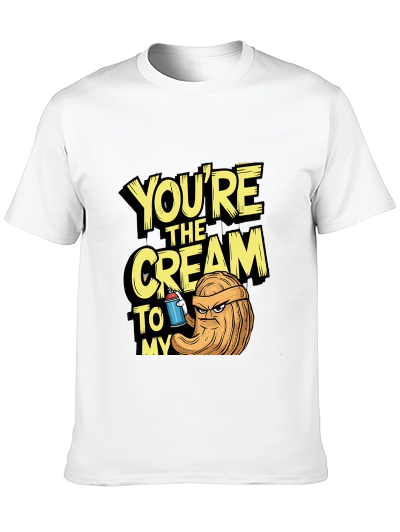 Black You're The Cream To My.. T-Shirt view 10