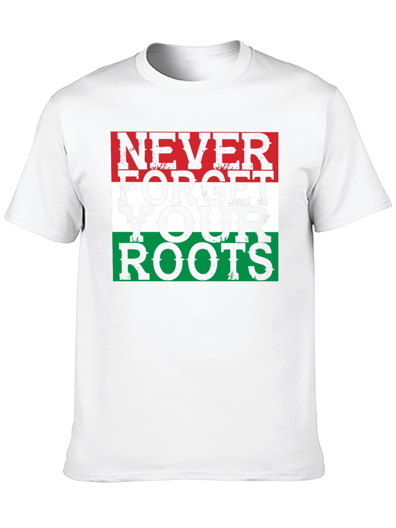 Black Never Forget Your Roots T-Shirt - Patriotic Design view 10