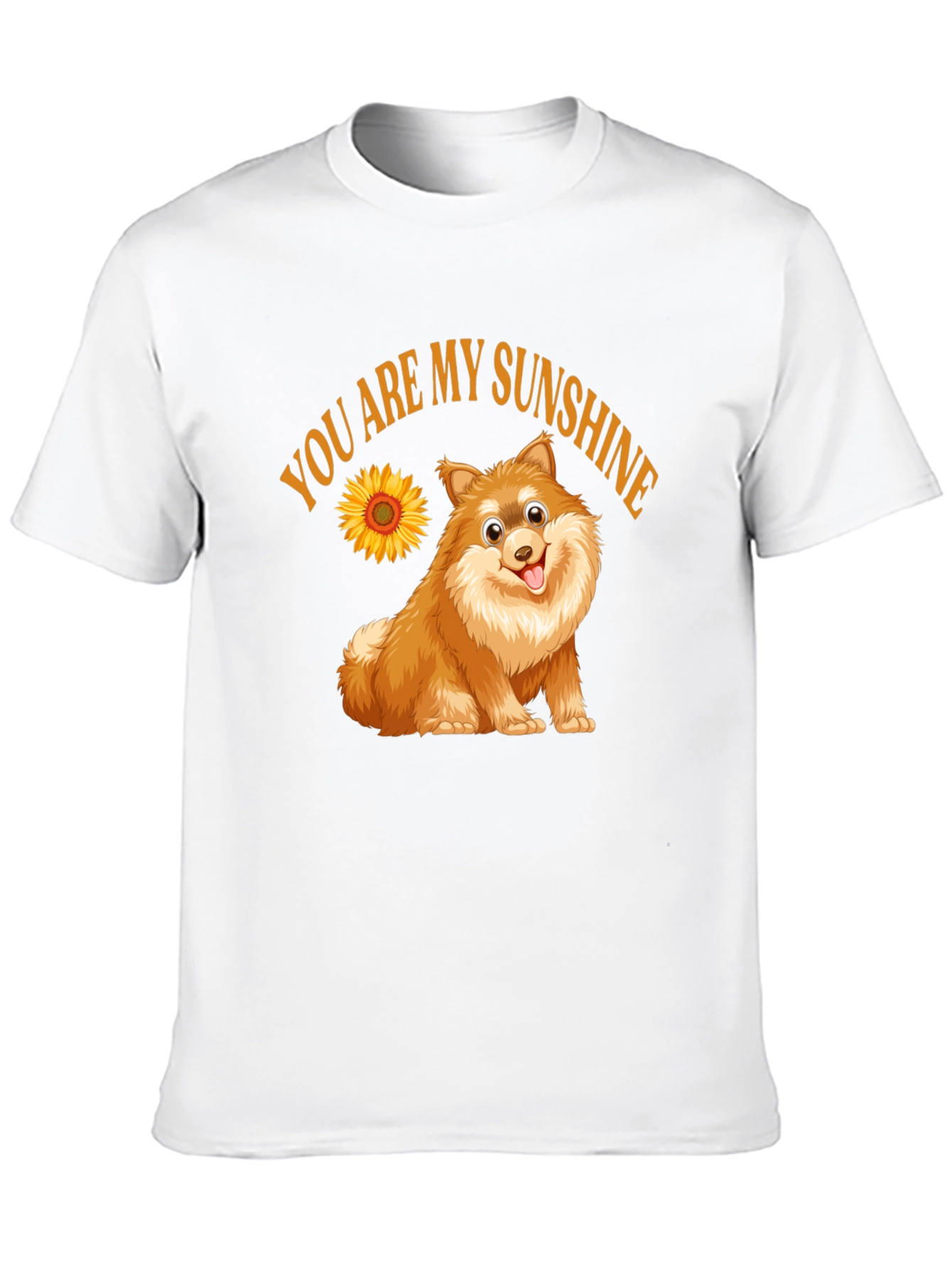 Black You Are My Sunshine Pomeranian Dog T-Shirt view 10