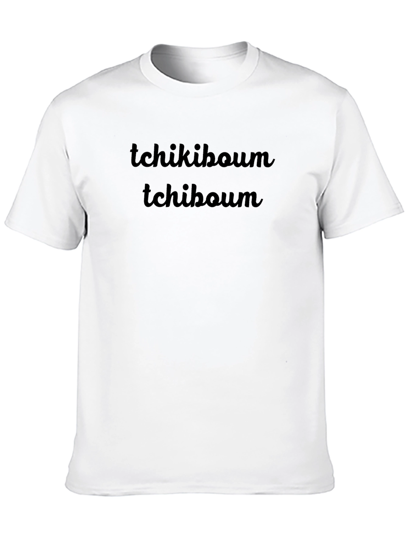 Black Tchikiboum T-Shirt - Bold Statement Tee view 10