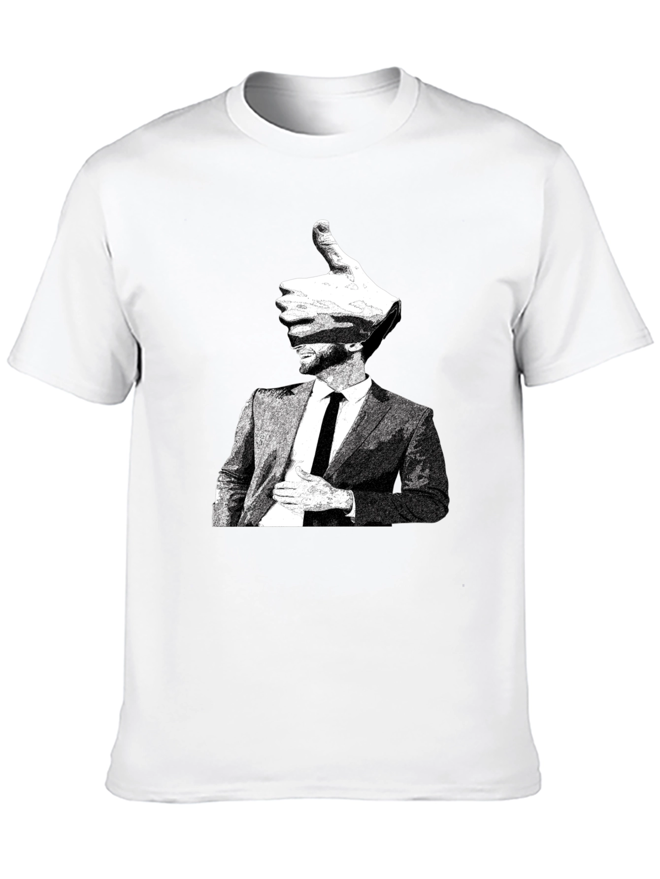 Black Thumbs Up Boss Graphic T-Shirt view 10