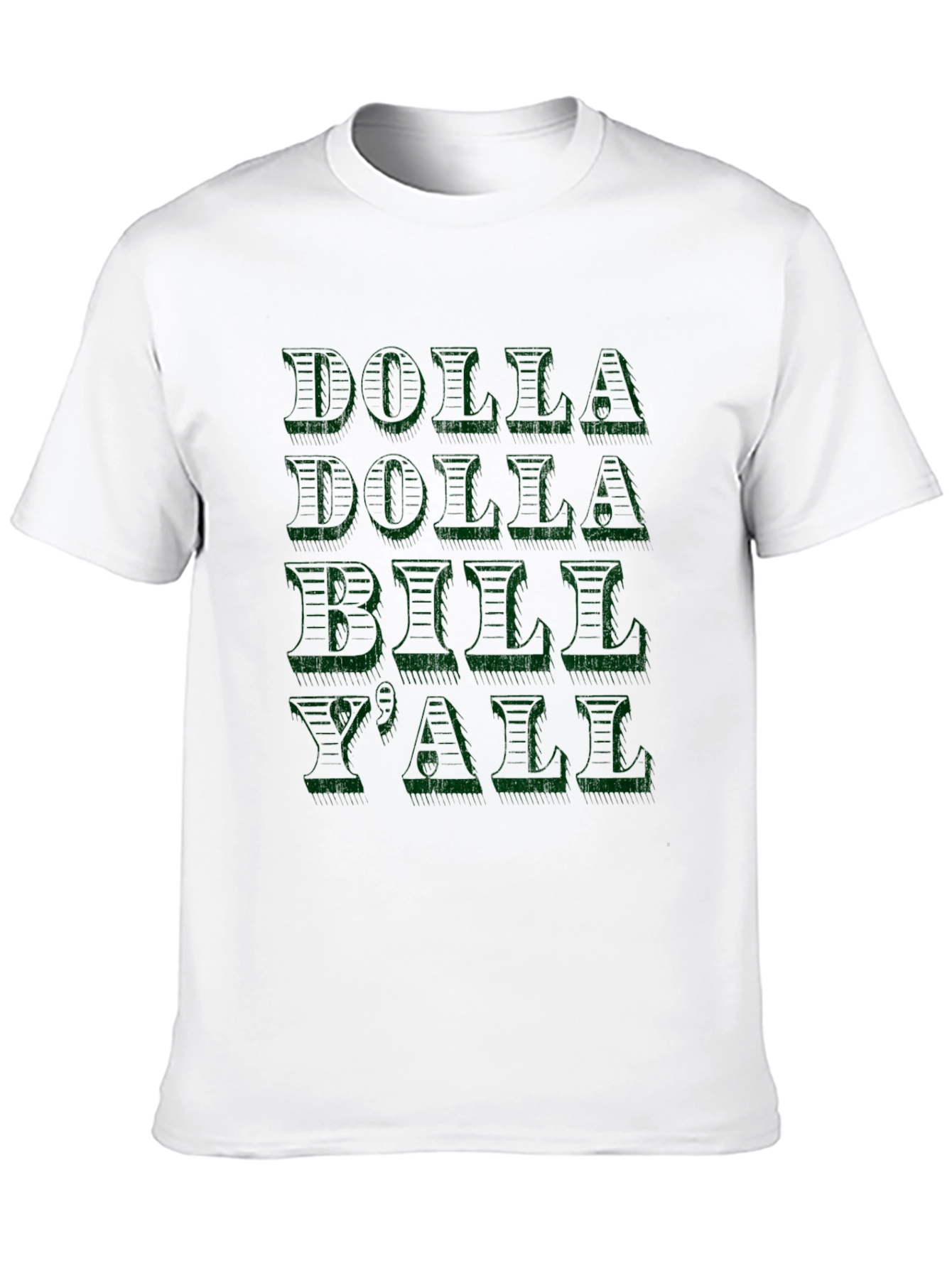 Black Dolla Dolla Bill Y'all Graphic Tee - Black view 10
