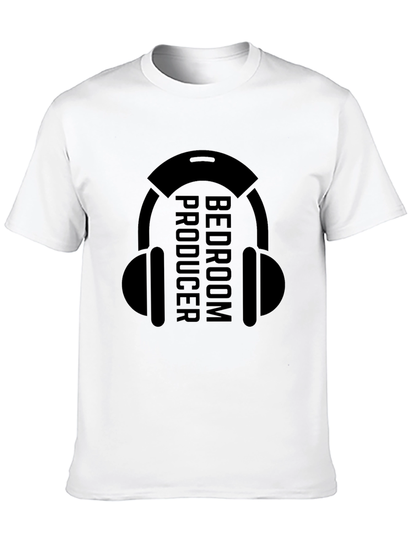 Black Bedroom Producer T-Shirt - Music Recording Apparel view 10