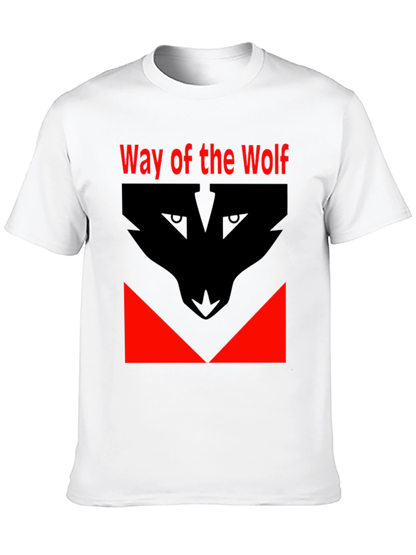 Black Way of the Wolf Graphic Tee - Black T-Shirt view 10