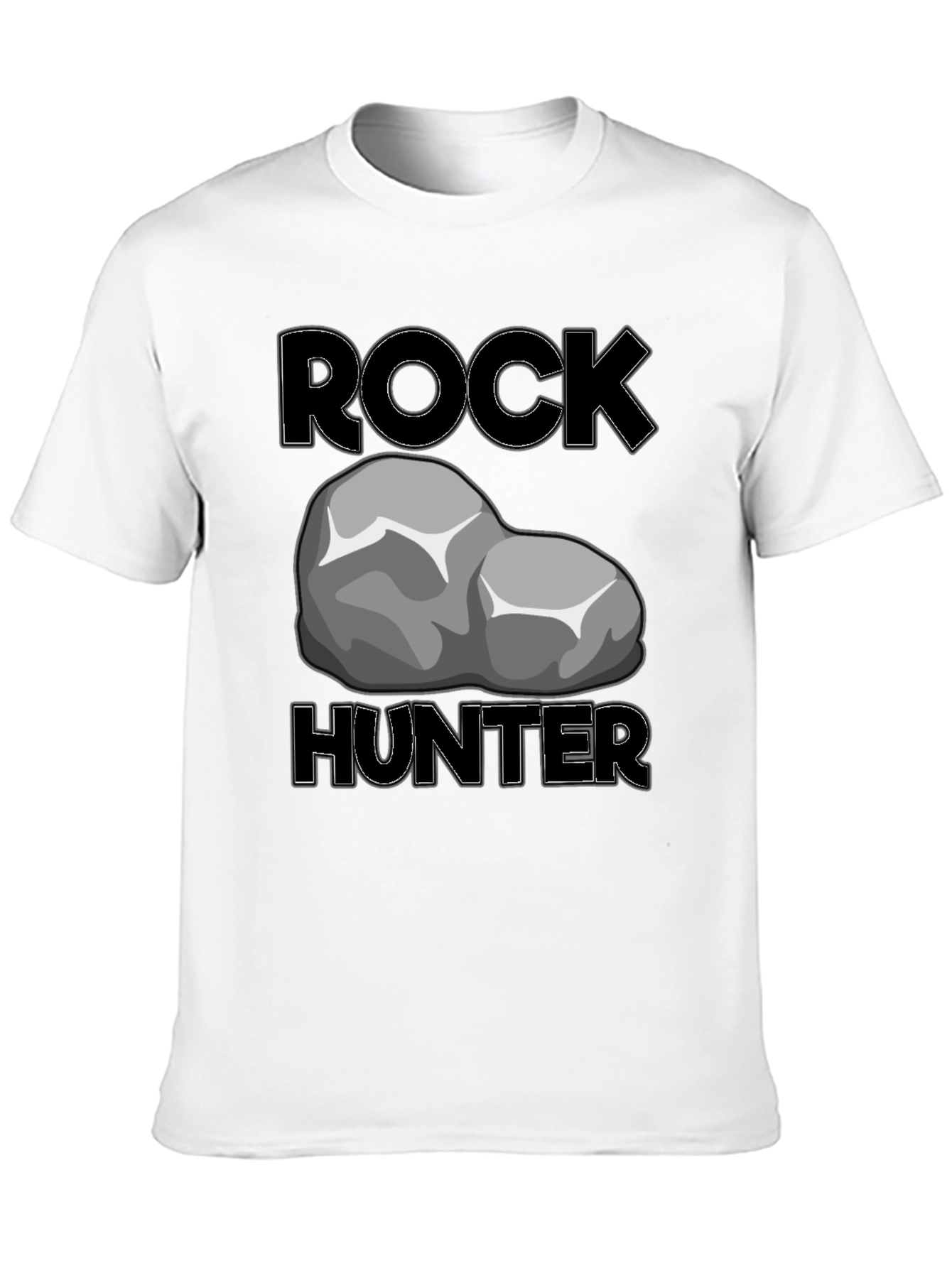 Black Rock Hunter T-Shirt - Geology Enthusiast Tee view 10