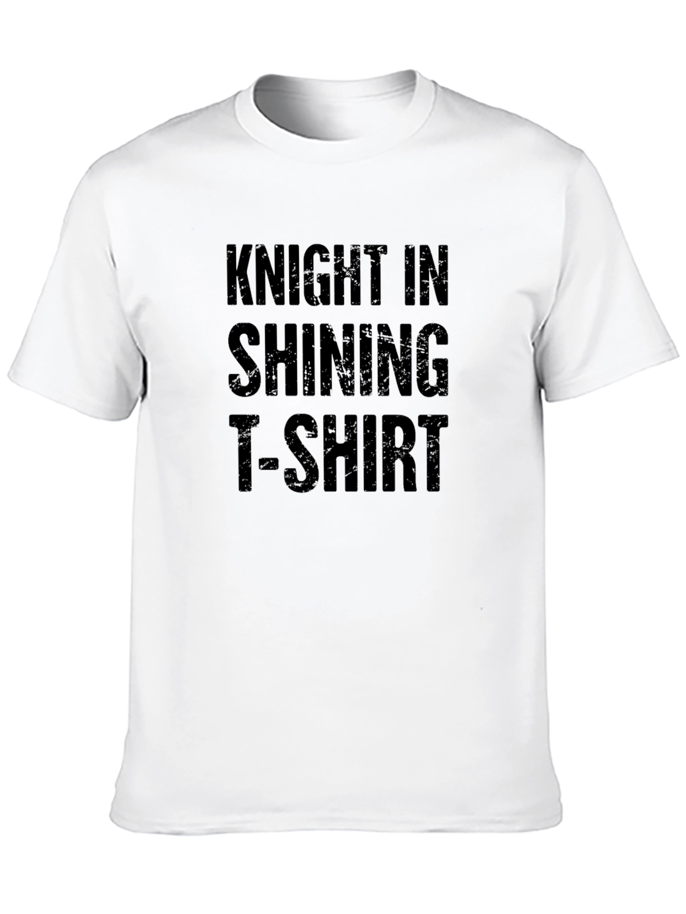 Black Knight In Shining T-Shirt Funny Graphic Tee view 10